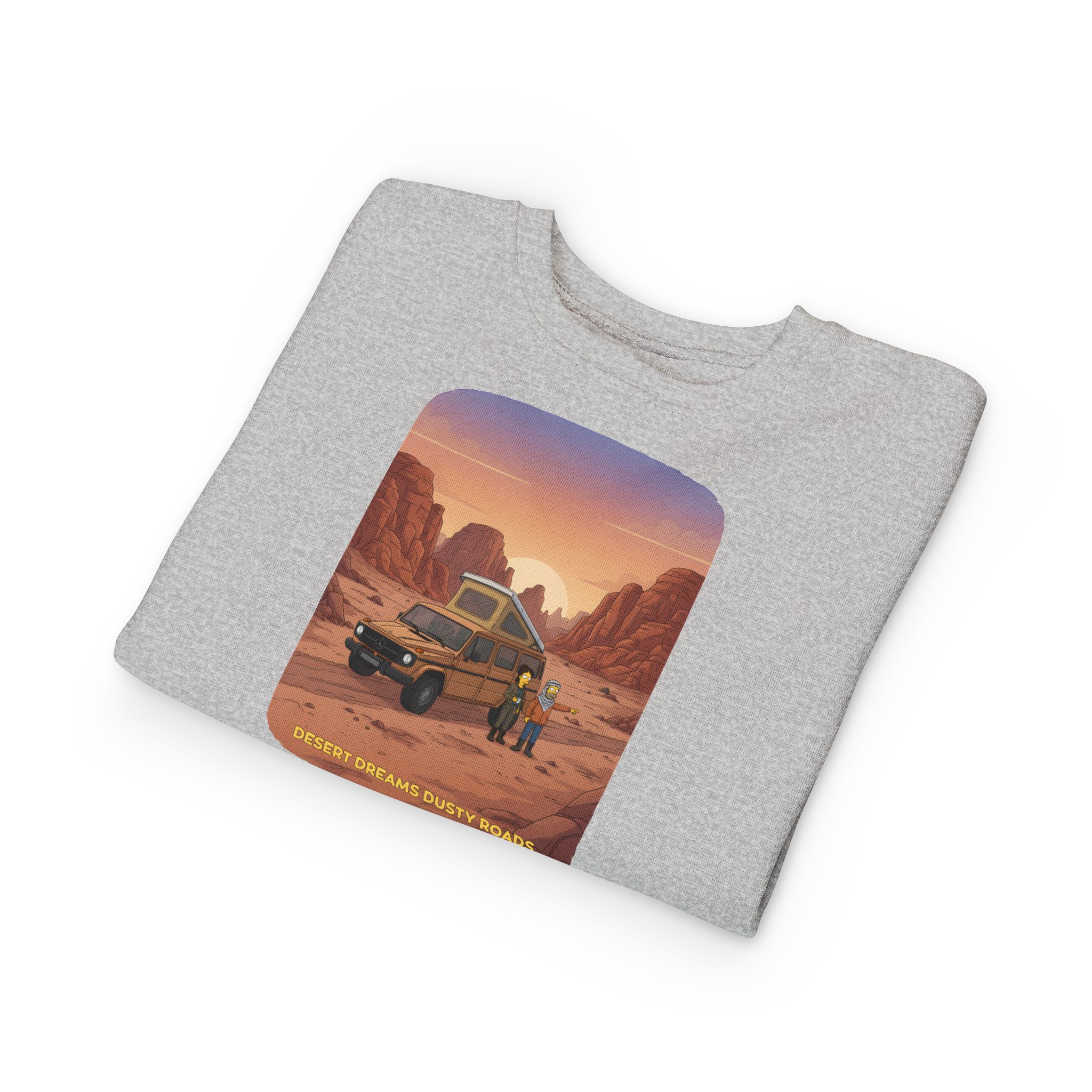 Toddler Sweatshirt - "Desert Dreams Dusty Roads" (Design Sitcom-Line)