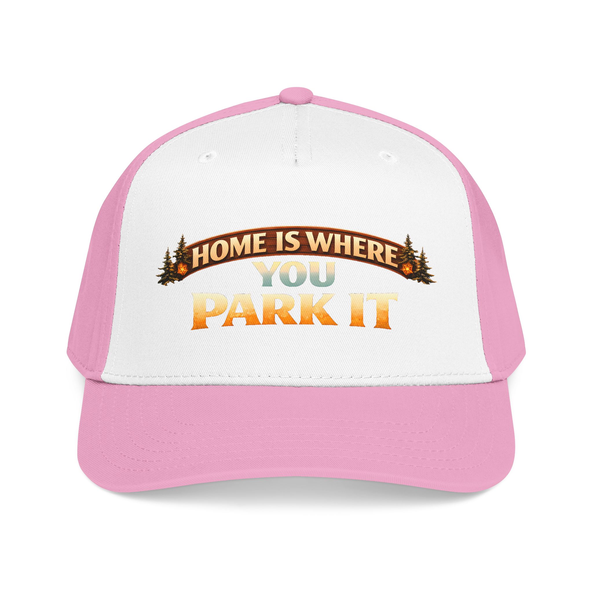 Baseball Cap - "Home Is Where You Park It" Design Scenic-Line