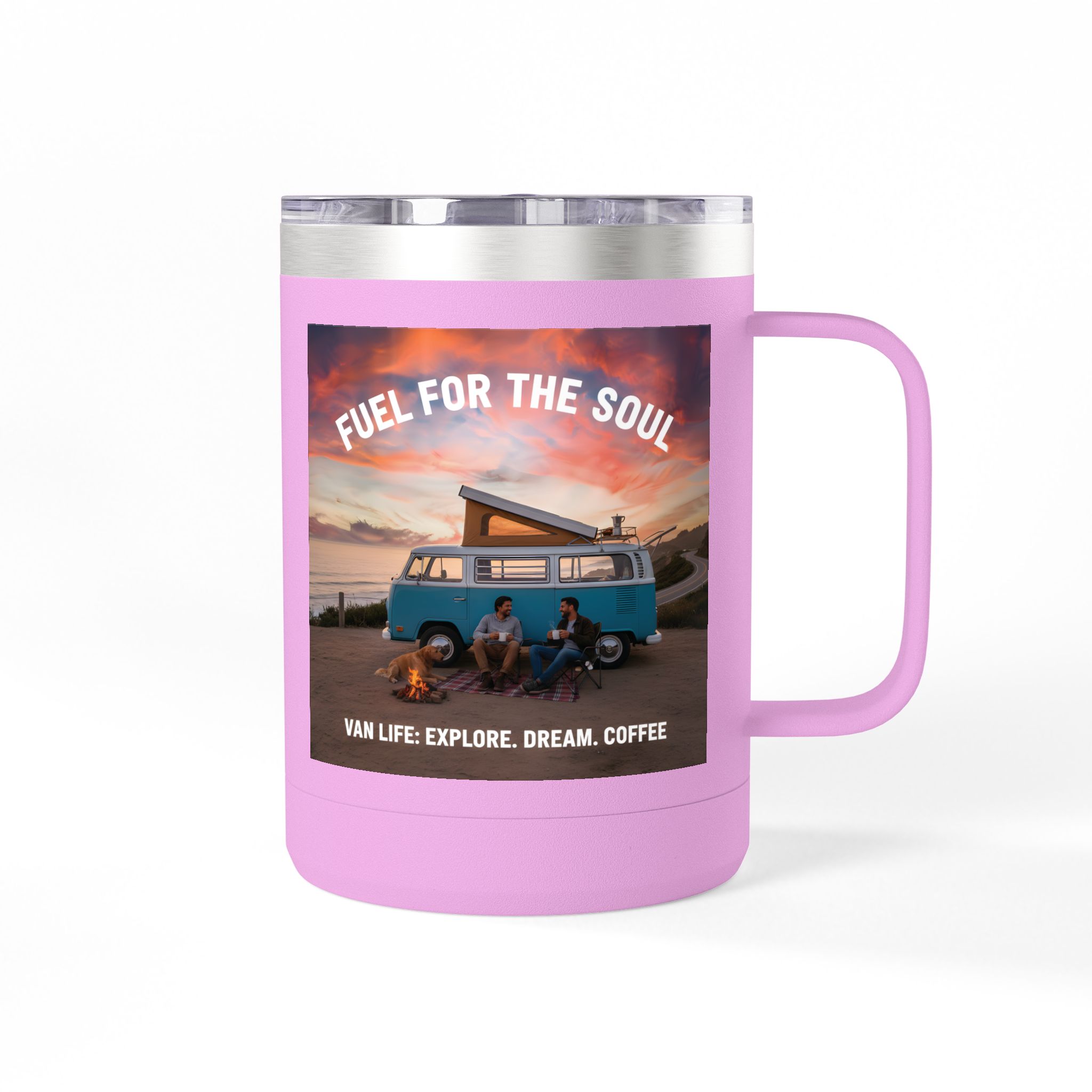 Coffee Mug Tumbler, 15oz — "Fuel for the Soul"