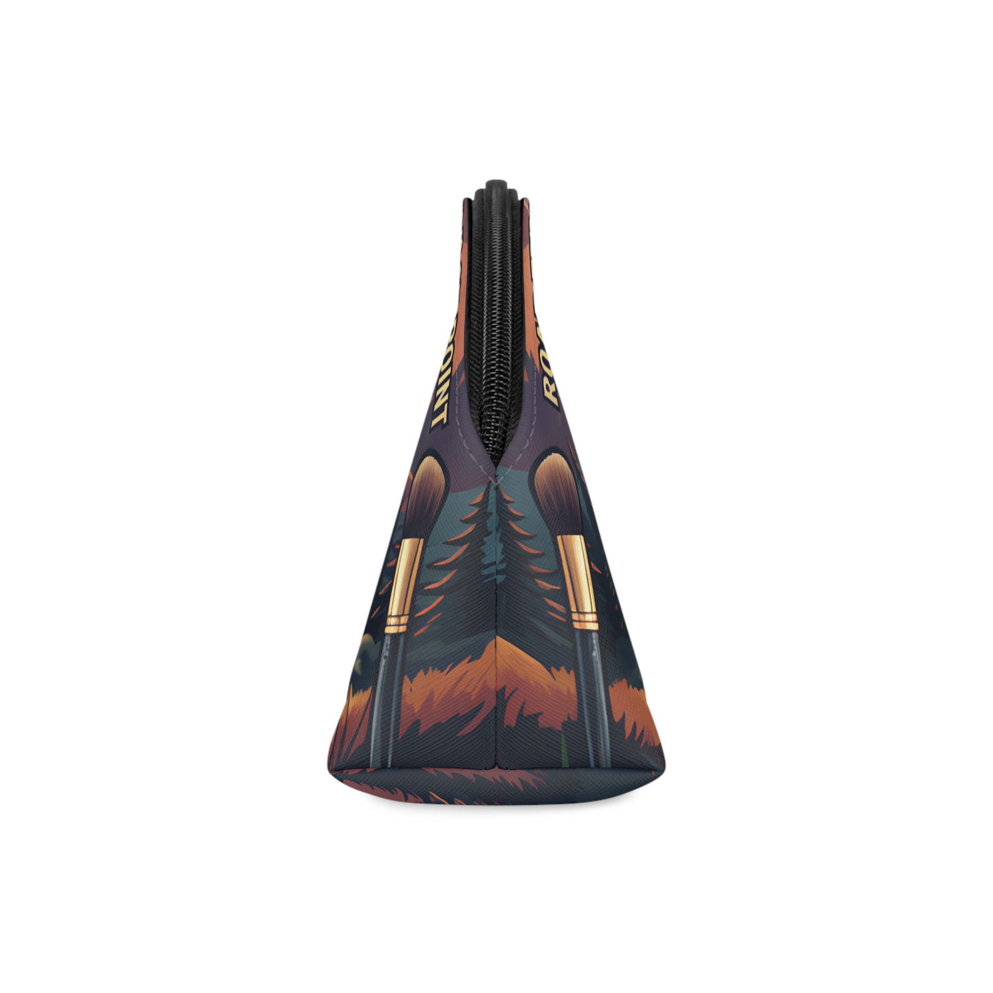 Makeup Bag — "Road Trip Hair-My Makeup Is On Point" campervan quoted