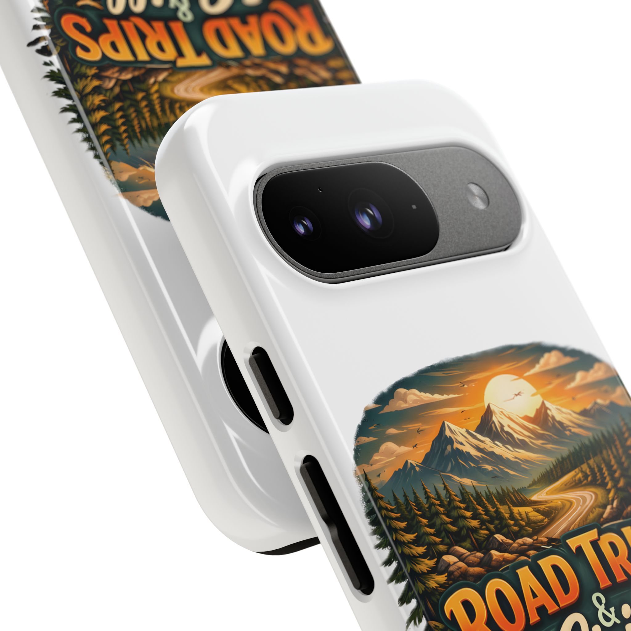 Phone Case — "Road Trips and Chill" (Design Scenic-Line)