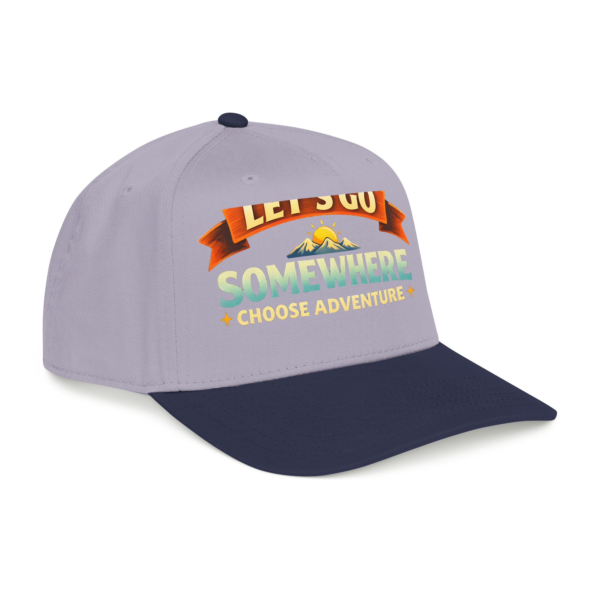 8270286010765052675_2048.jpeg Baseball Cap - "Lets Go Somewhere" Design Scenic-Line