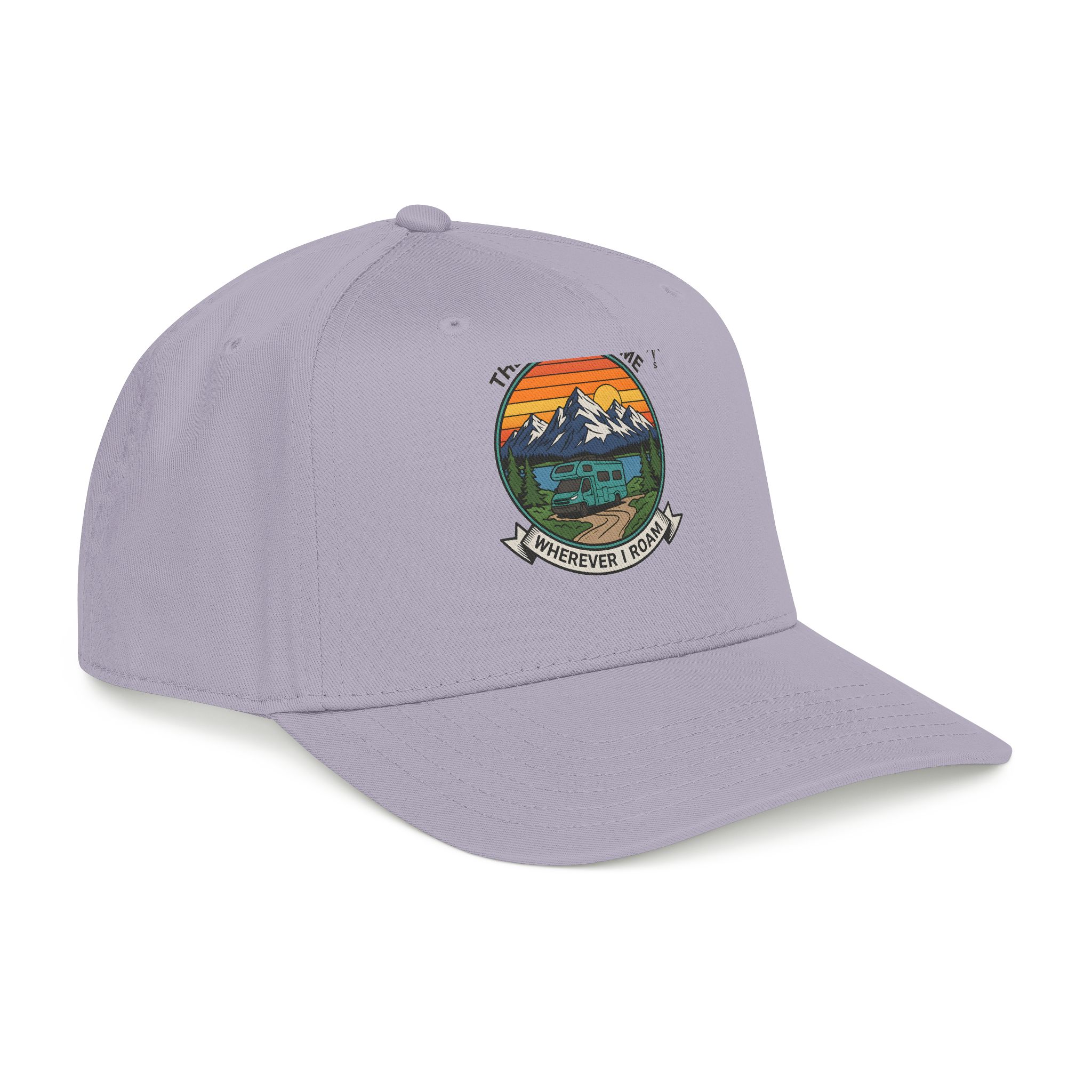 Baseball Cap — "The Road Is Home, Wherever I Roam"
