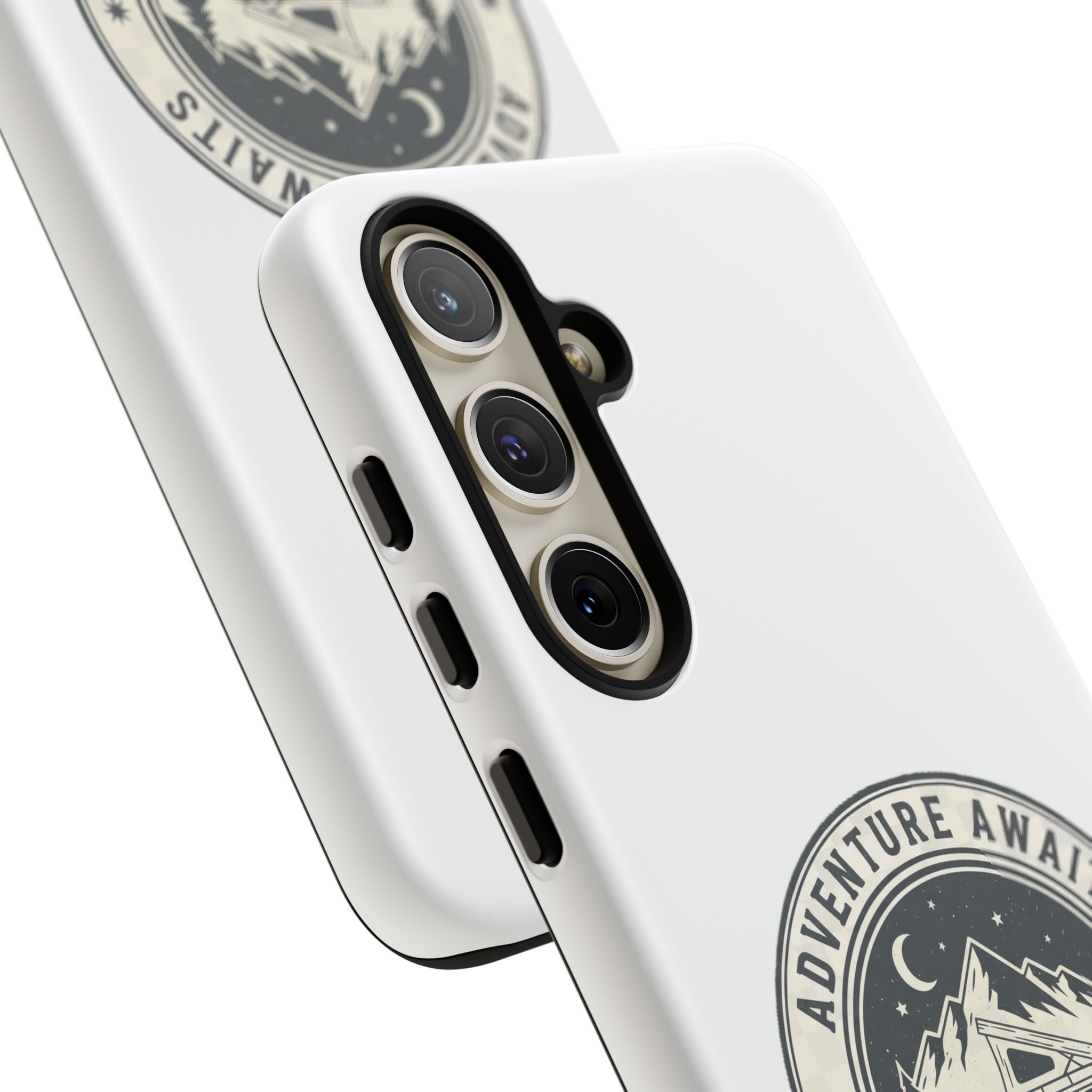 Phone Case — "Adventure Awaits-Go Where You Feel Most Alive" Camper Van Design