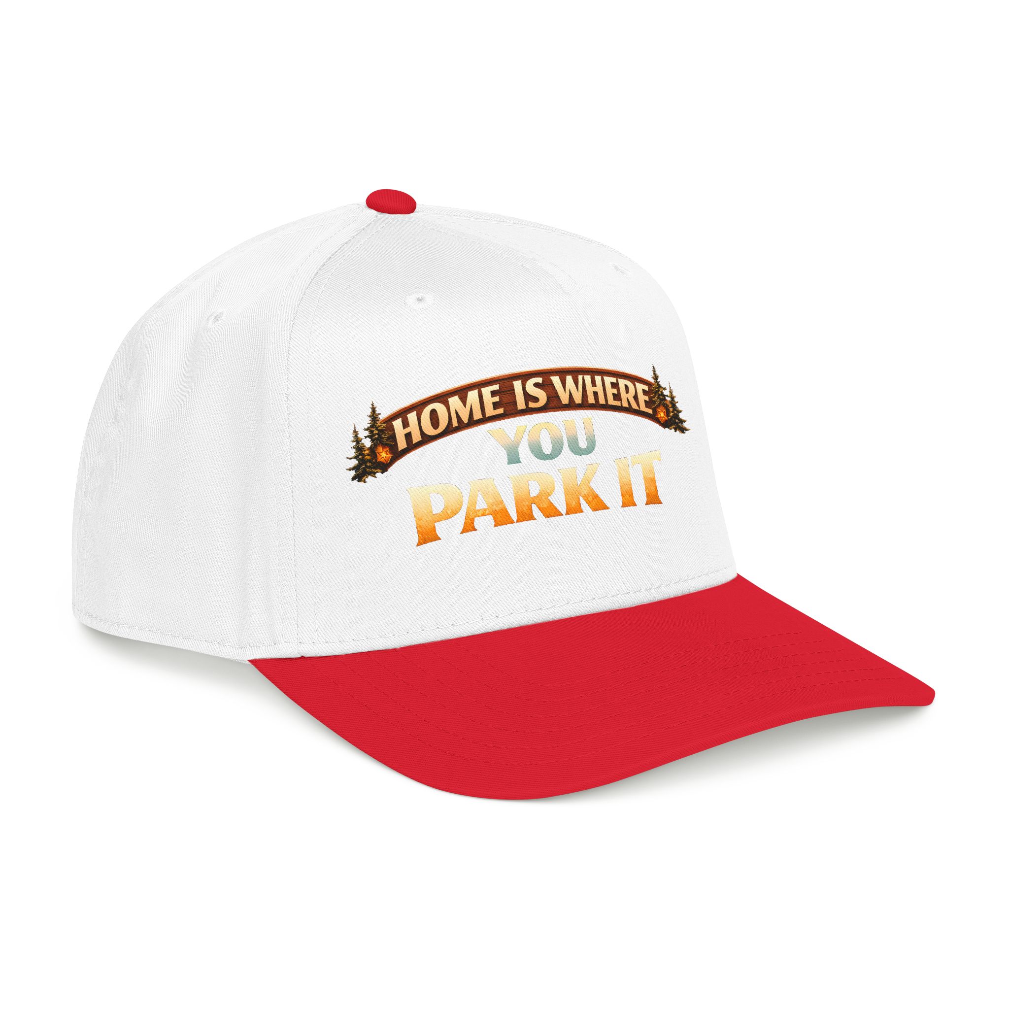 Baseball Cap - "Home Is Where You Park It" Design Scenic-Line