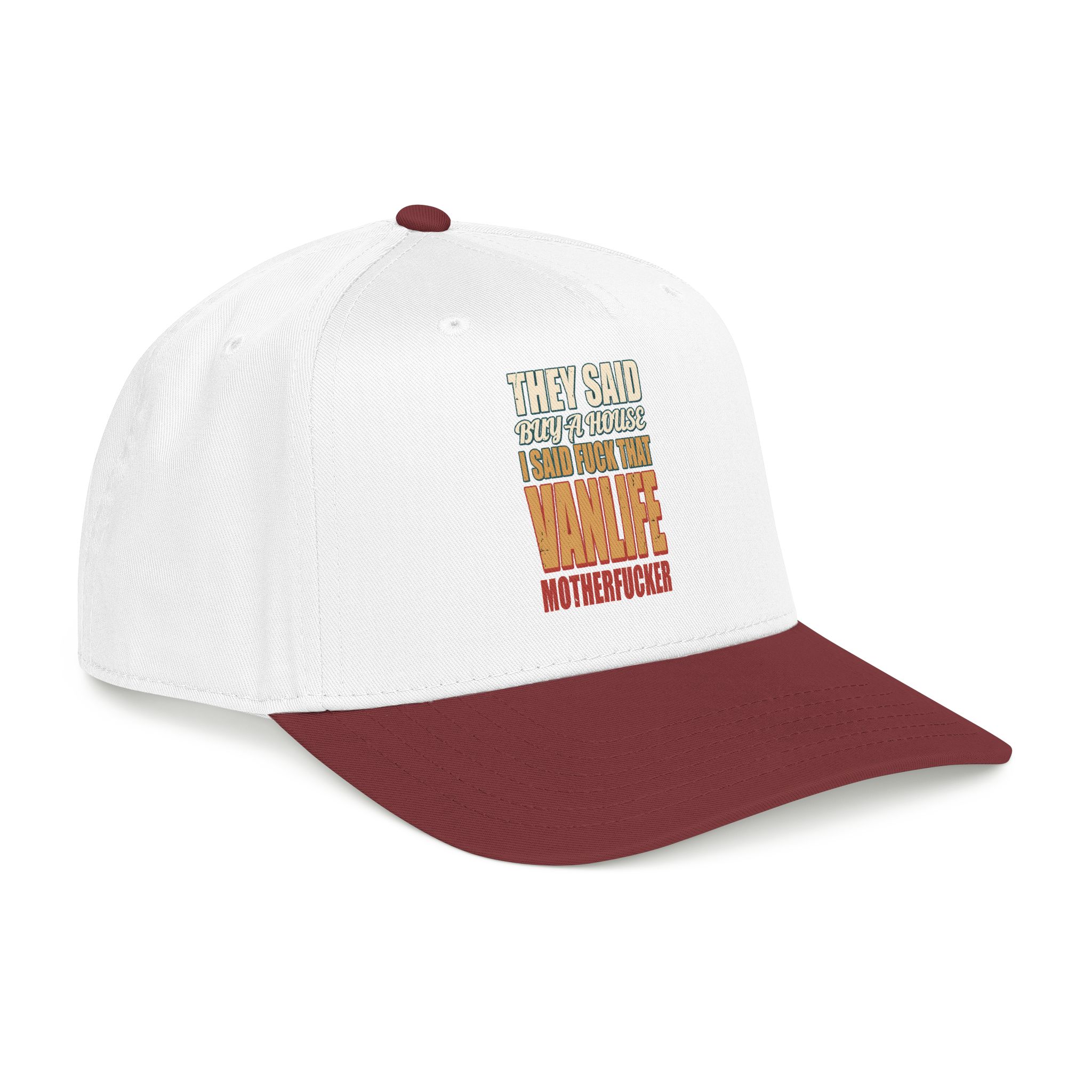 8299721641349915812_2048-1.jpeg Baseball Cap - "They Said Buy A House" Design F**K-Line