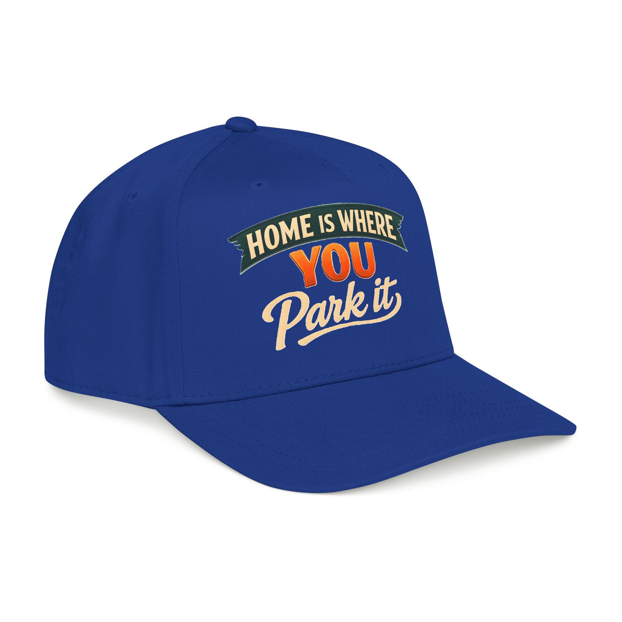 Baseball Cap - "Home Is where You Park It" Design Scenic-Line