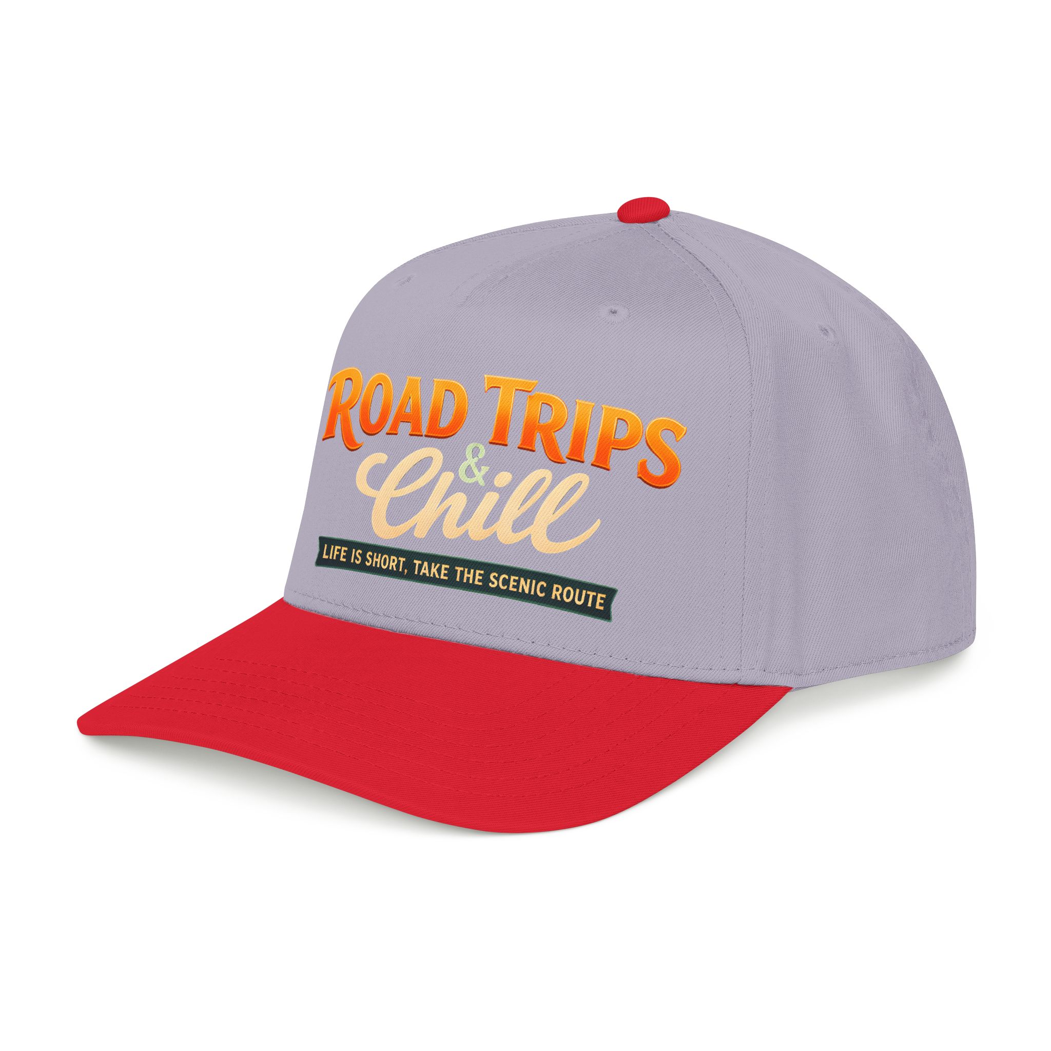 8342357217334785259_2048-5.jpeg Baseball Cap - "Road Trips And Chill" Design Scenic-Line