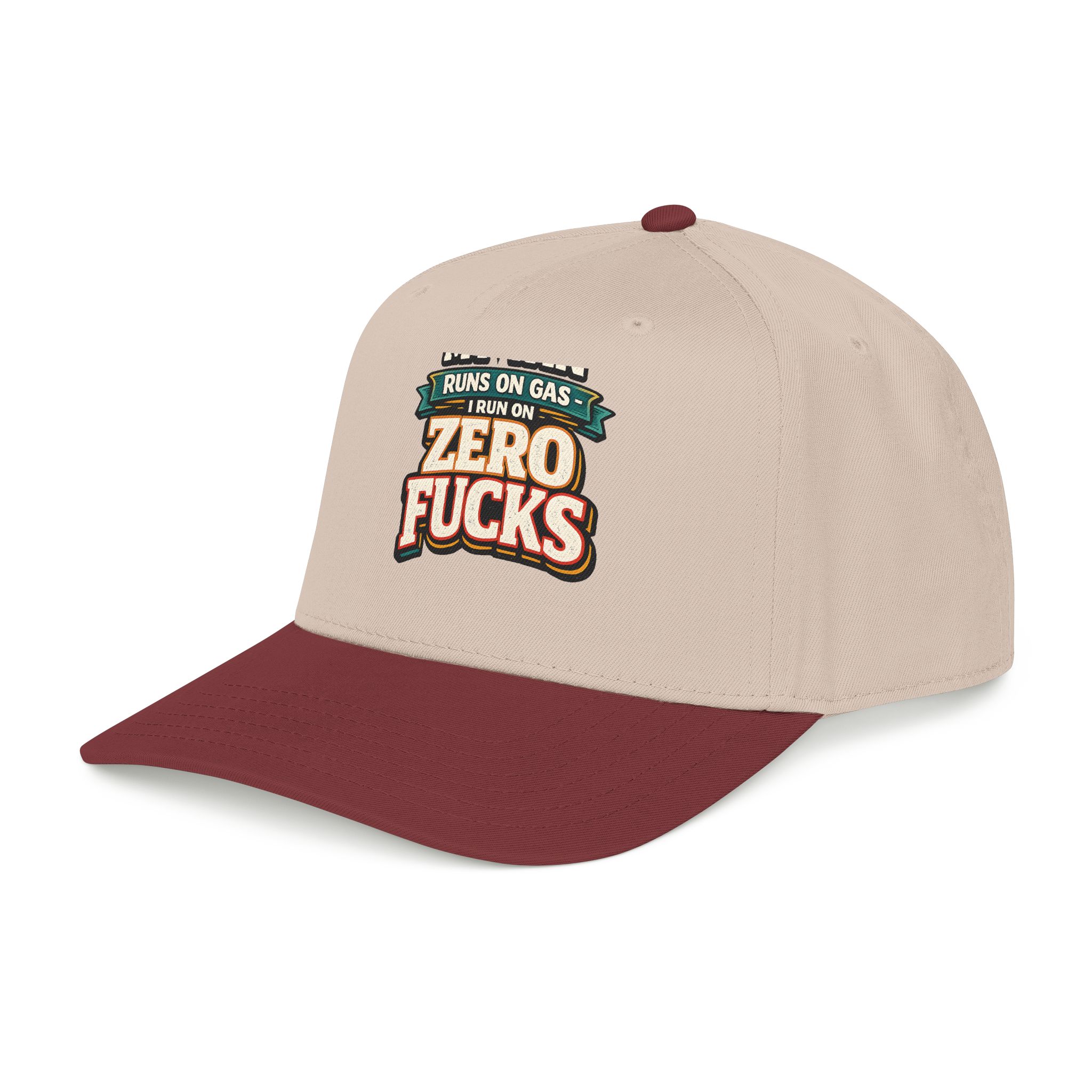 Baseball Cap - "My Van Runs On Gas" Design F**K-Line