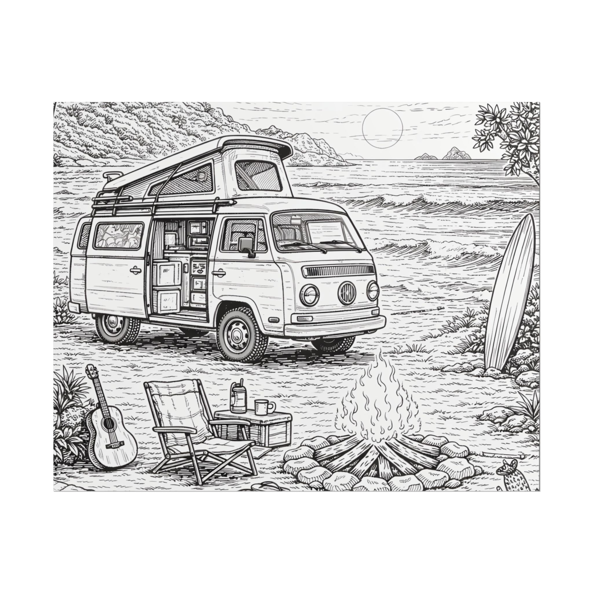 837087300164606734_2048-1.jpeg Campervan Poster — Vintage RV Camping Landscape Wall Art