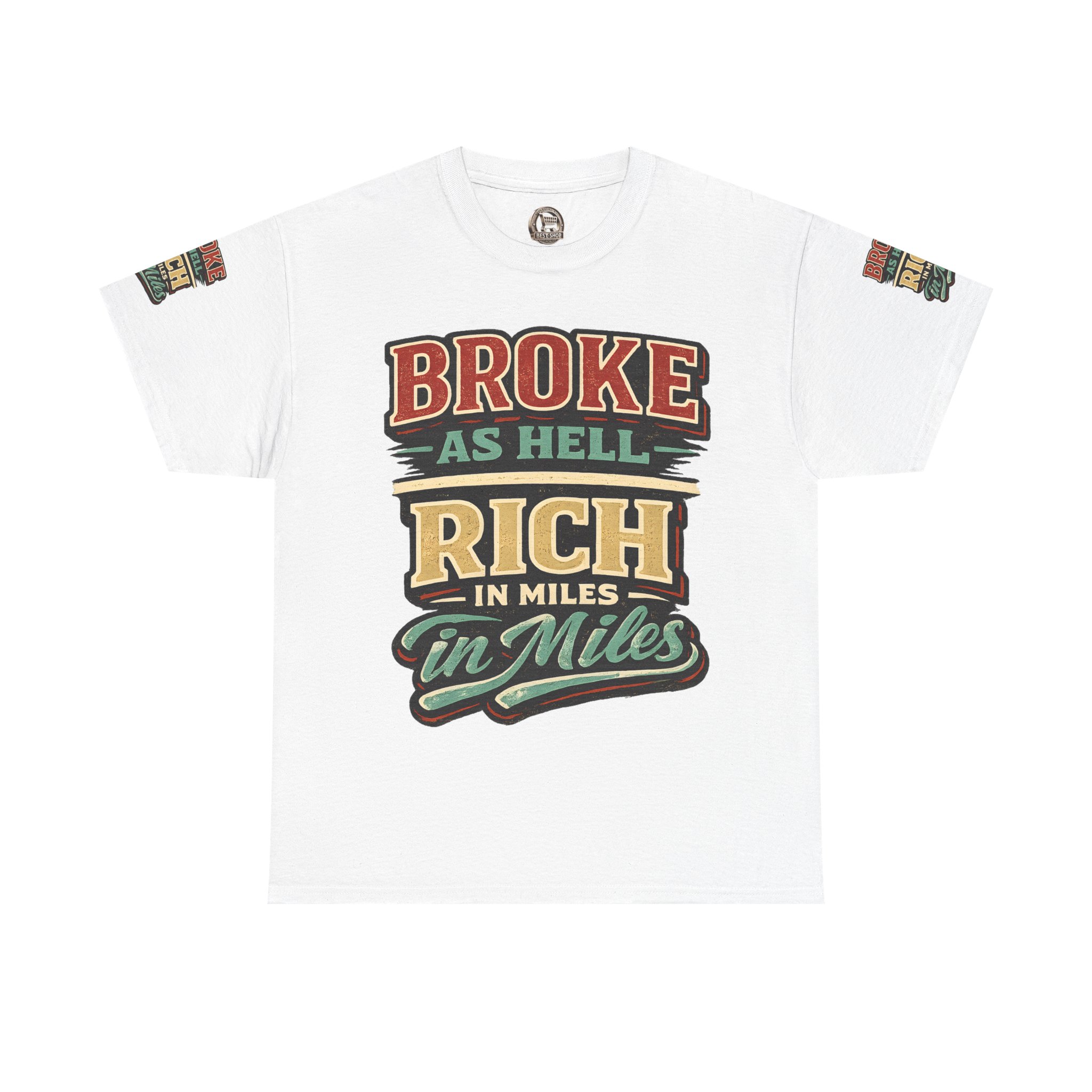 8406924471587502787_2048.jpeg Unisex Heavy Cotton Tee — "Broke As Hell" Design F**K-Line