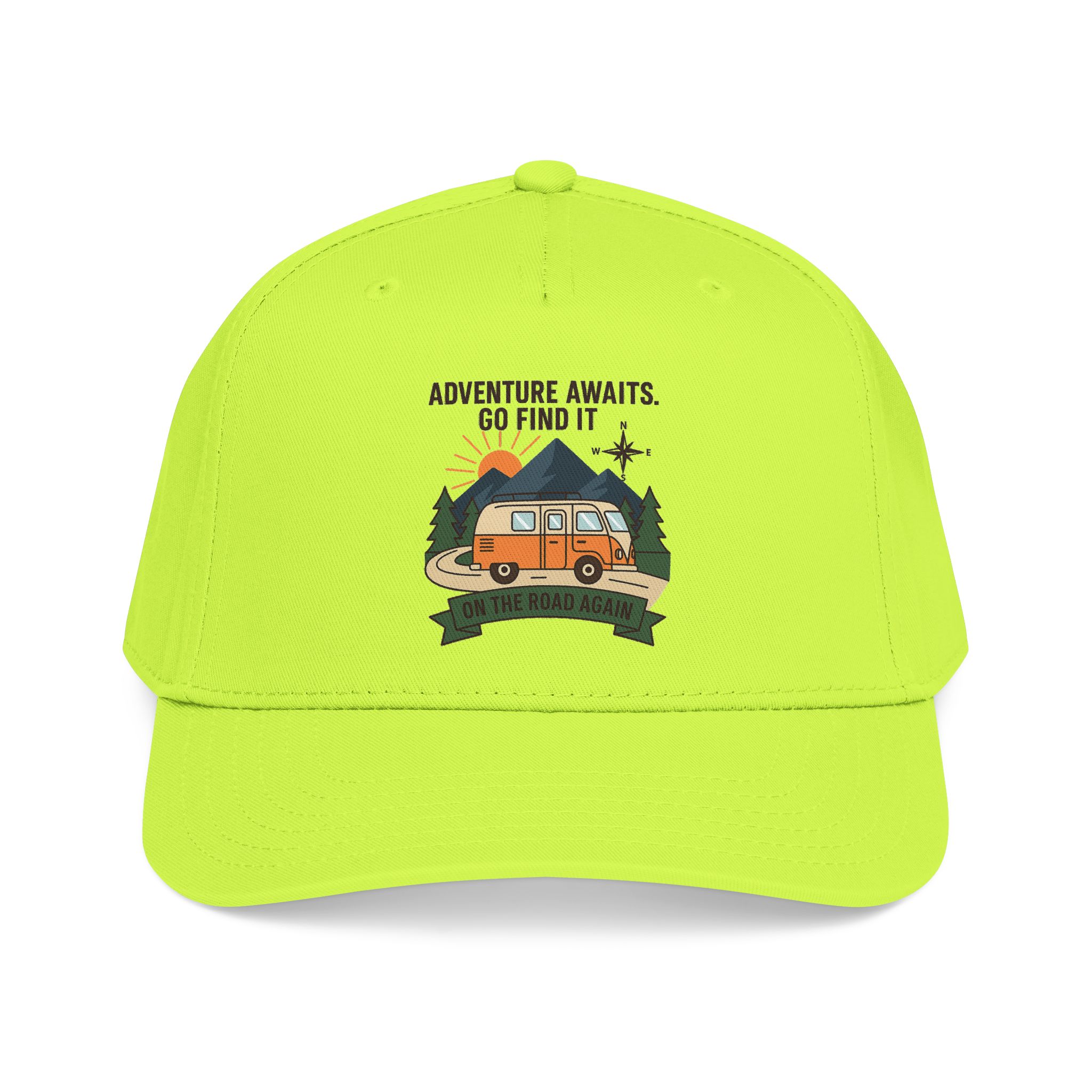 Baseball Cap - "Adventure Awaits" Outdoor Travel Hat