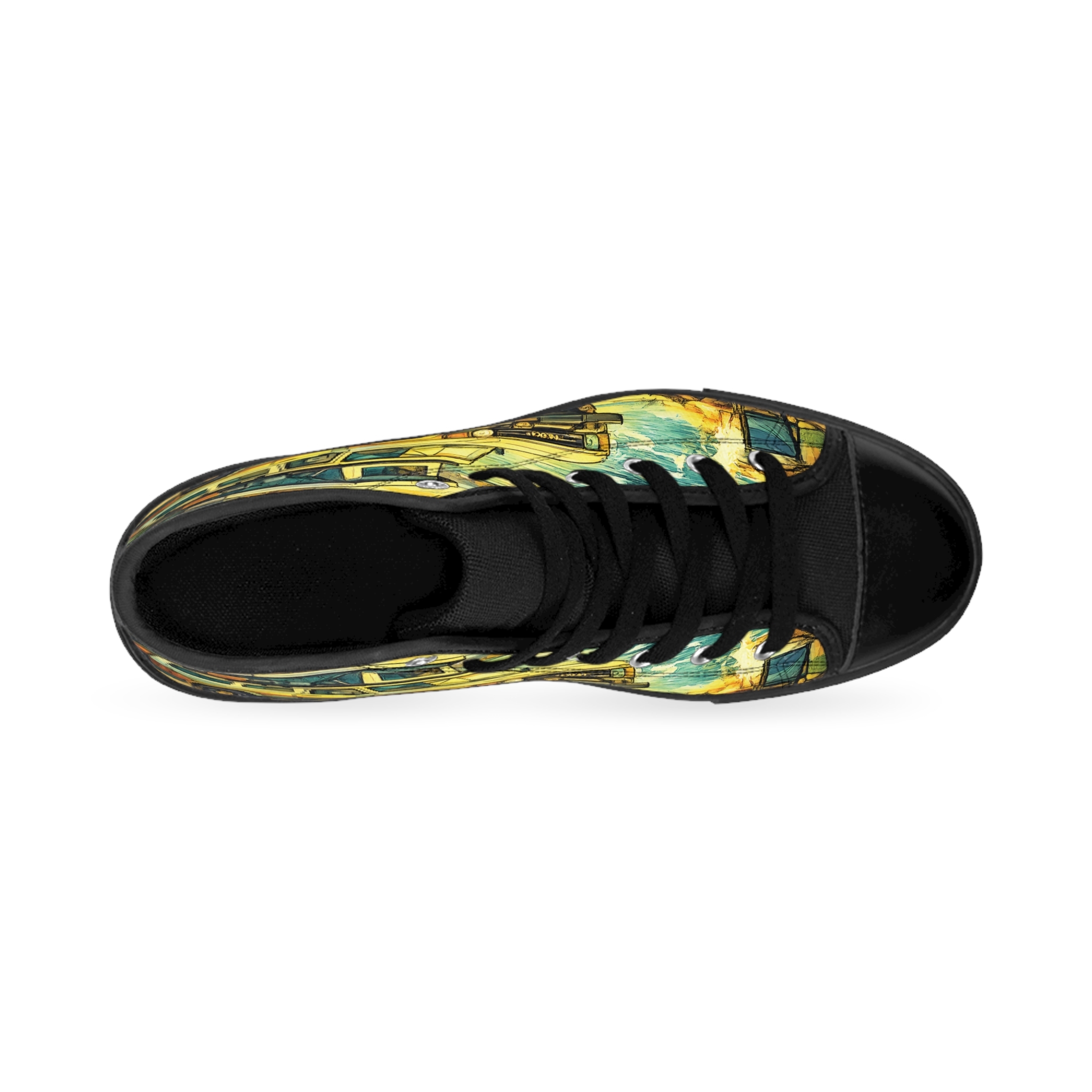 Women's Classic Sneakers – Jeep Print (Cubic-Line)