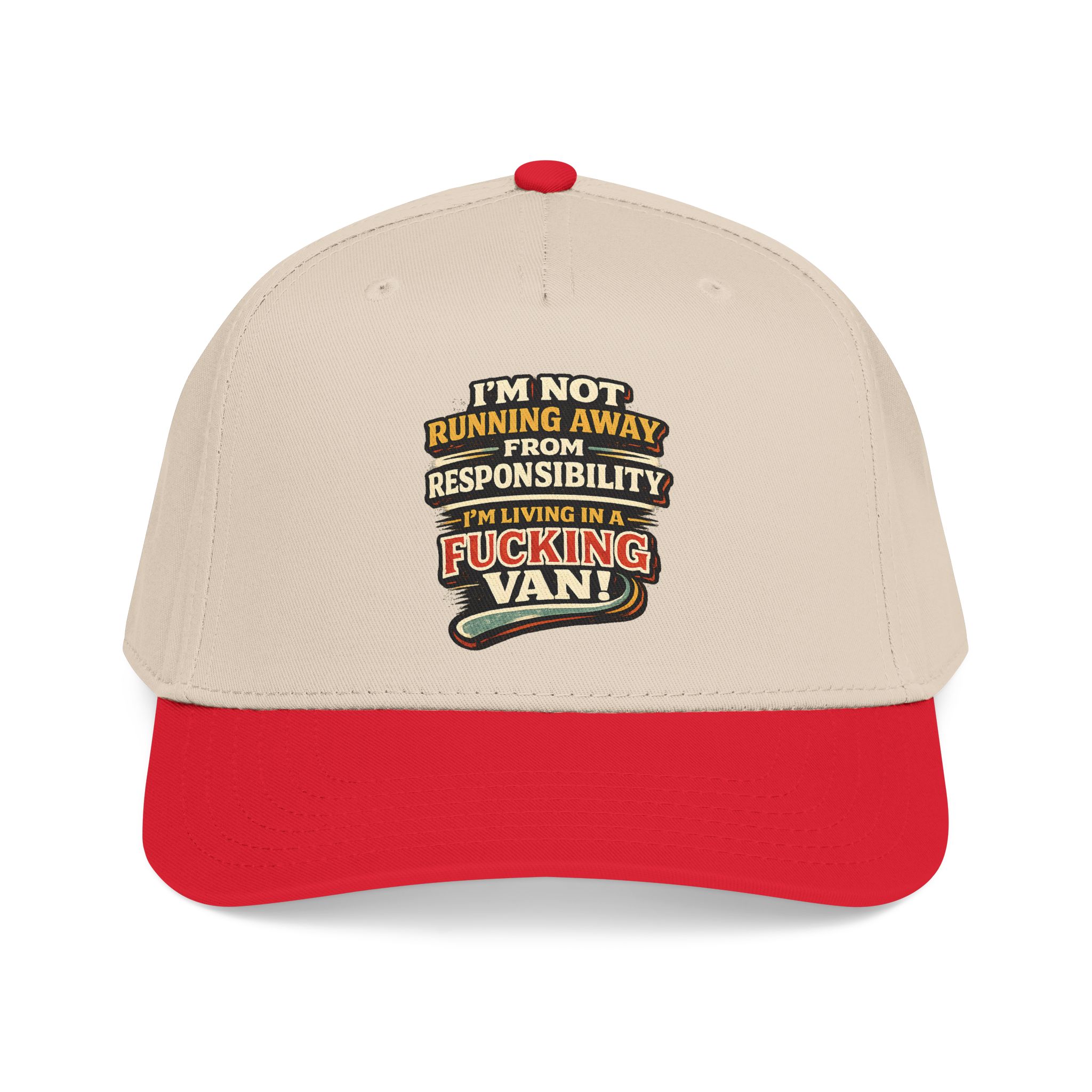 Baseball Cap - "I`m Not running Away" Design F**K-Line