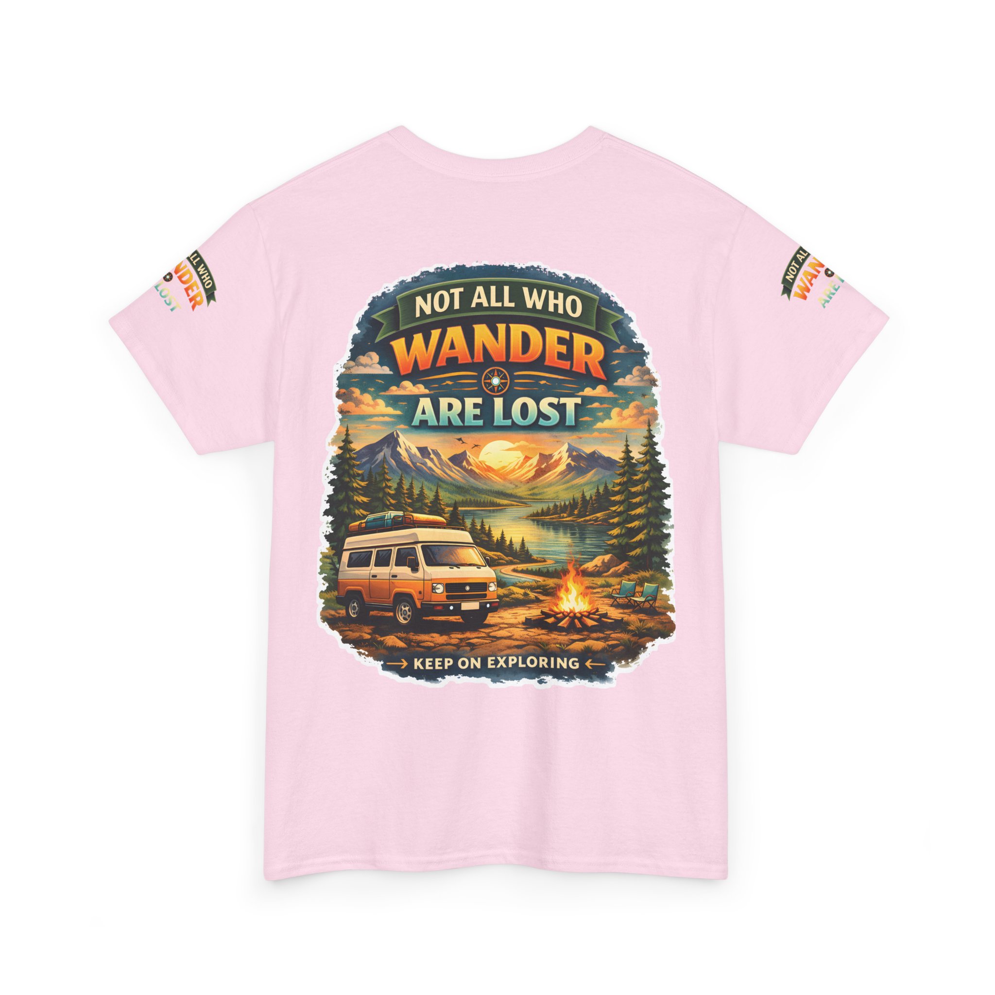 8483066719825196811_2048.jpeg Unisex Heavy Cotton Tee — "Not All Who Wander Are Lost" Design Scenic-Line