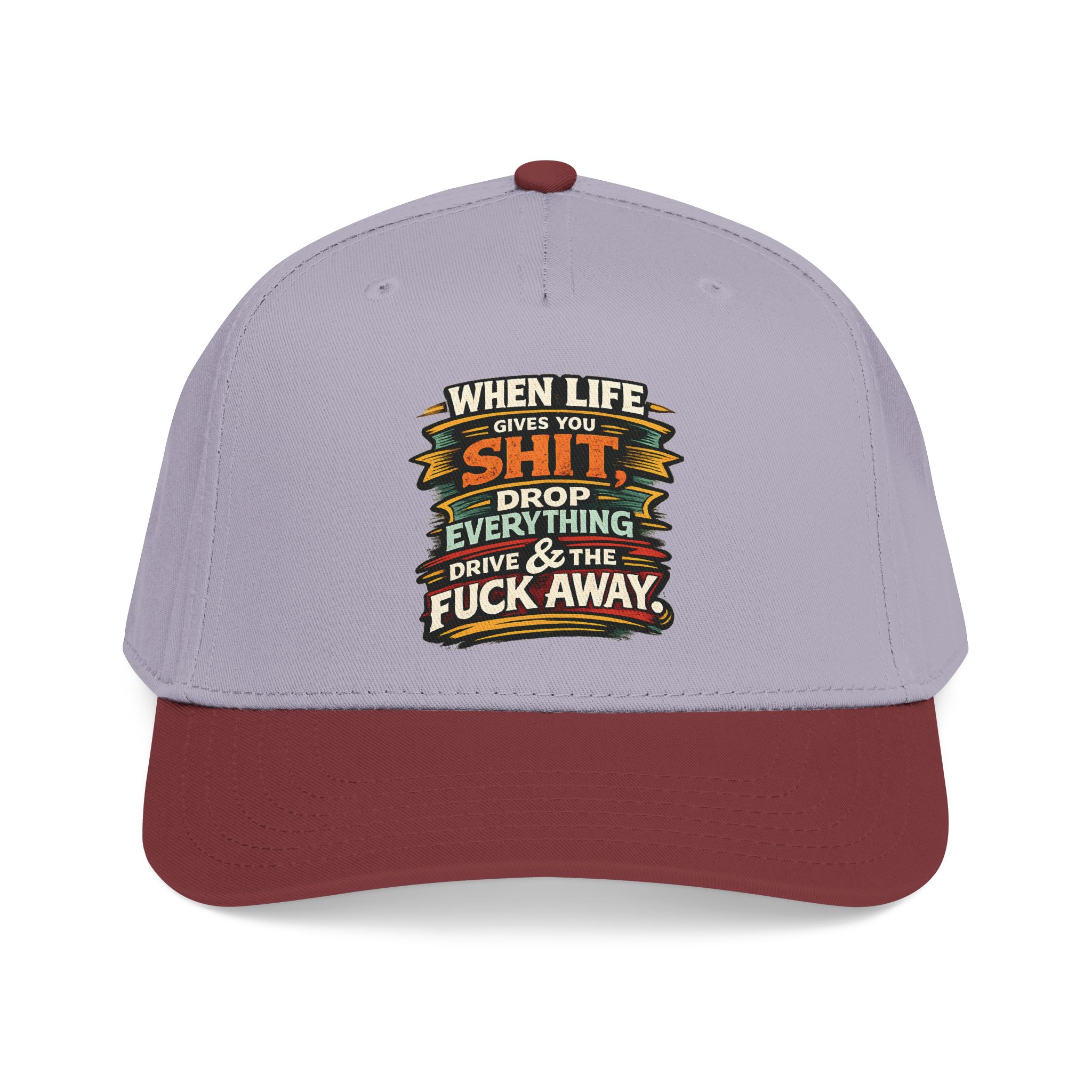 Baseball Cap - "When Live Gives You Shit" Design F**K-Line