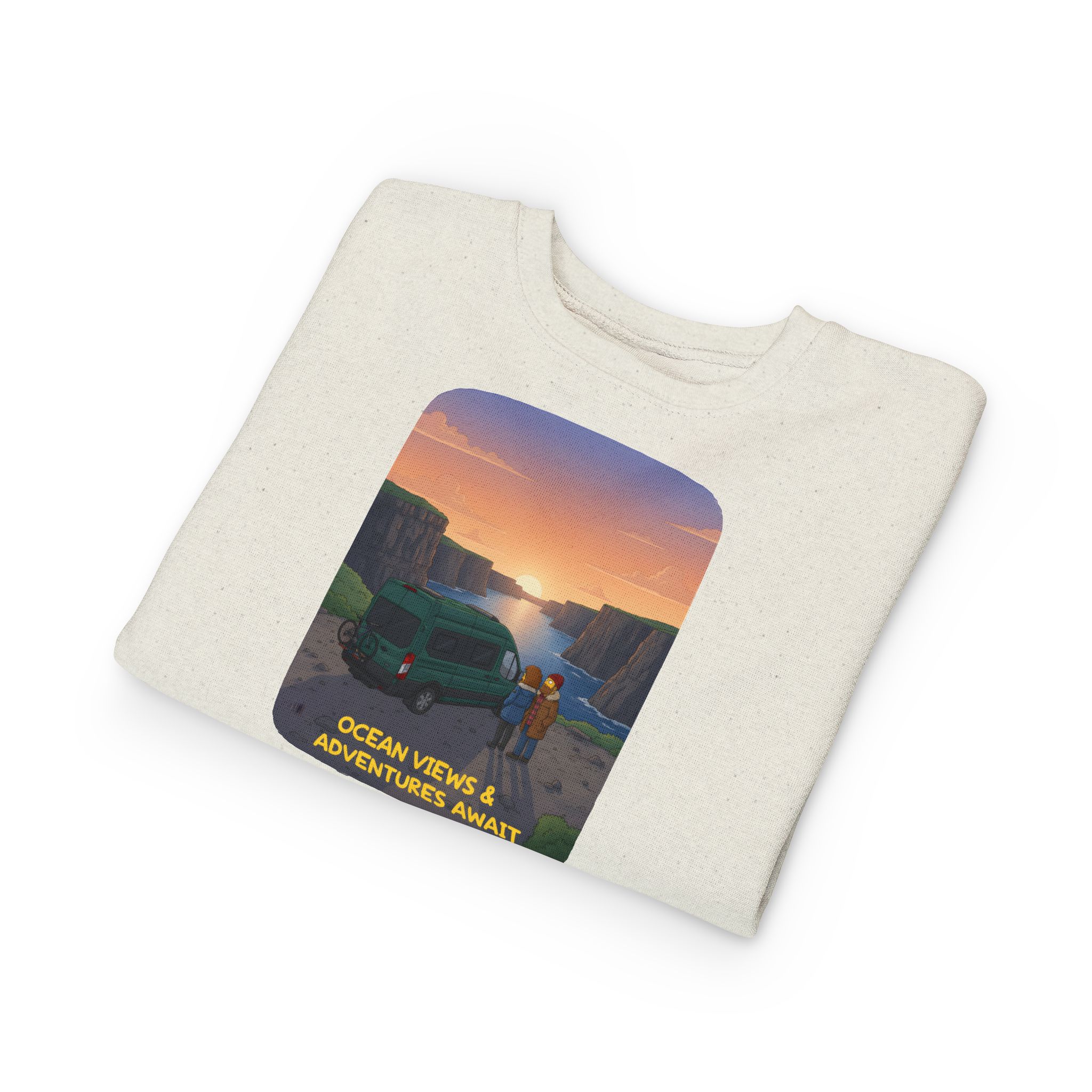 8527616685163407190_2048-1.jpeg Toddler Sweatshirt - "Ocean Views-Adventures Awaits" (Design Sitcom-Line)