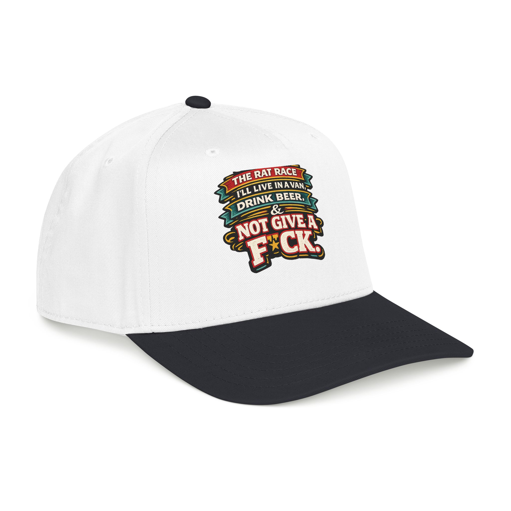 Baseball Cap - "Screw The Rat Race" Design F**K-Line