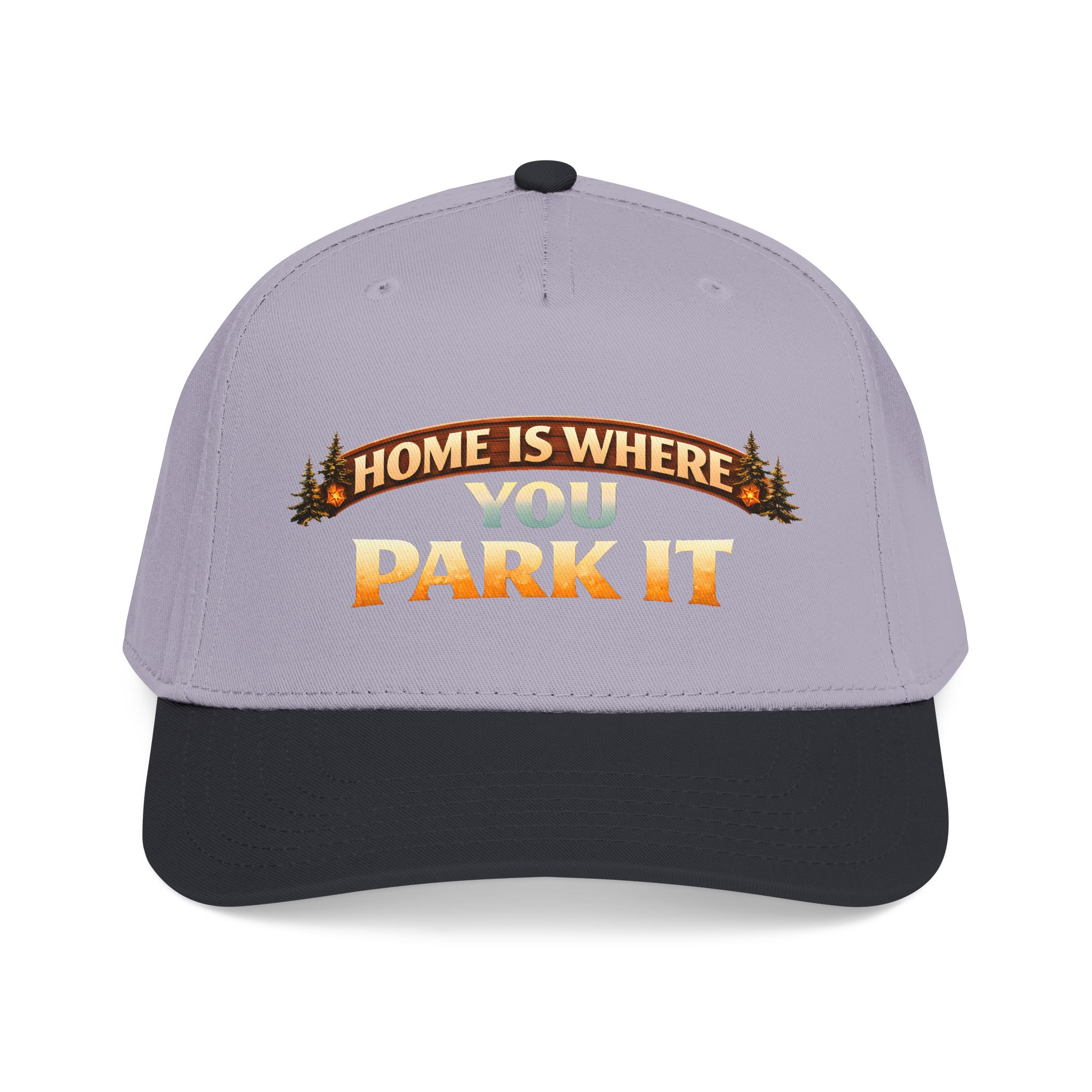 Baseball Cap - "Home Is Where You Park It" Design Scenic-Line