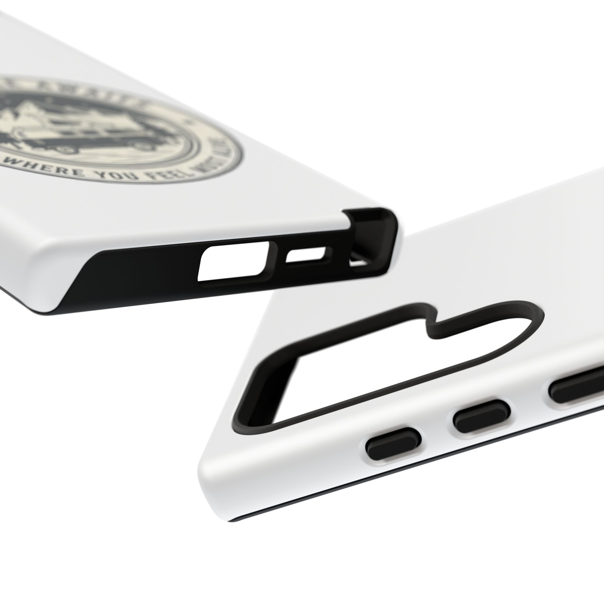 Phone Case — "Adventure Awaits-Go Where You Feel Most Alive" Camper Van Design