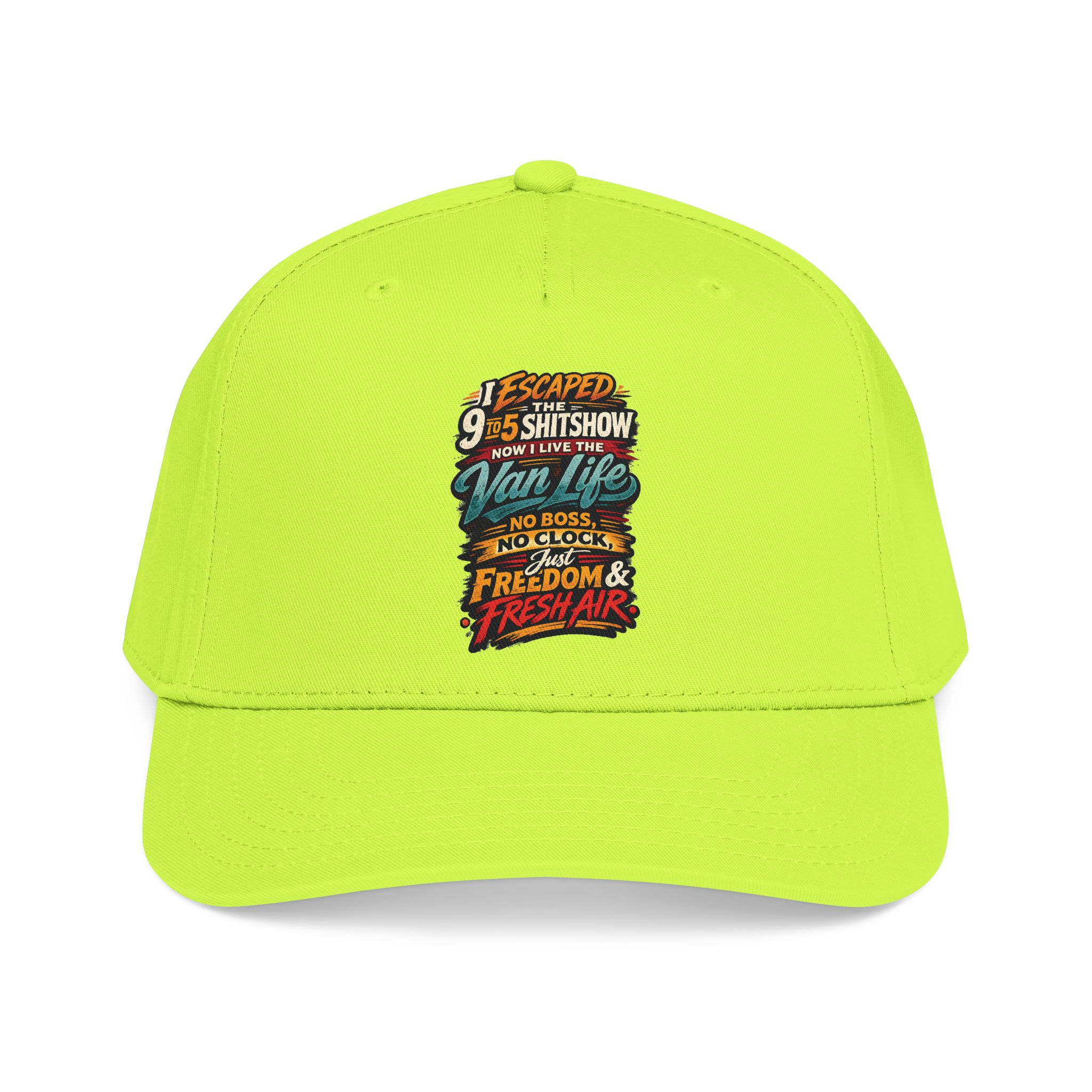 Baseball Cap - "I Escaped The 9 To 5" Design F**K-Line