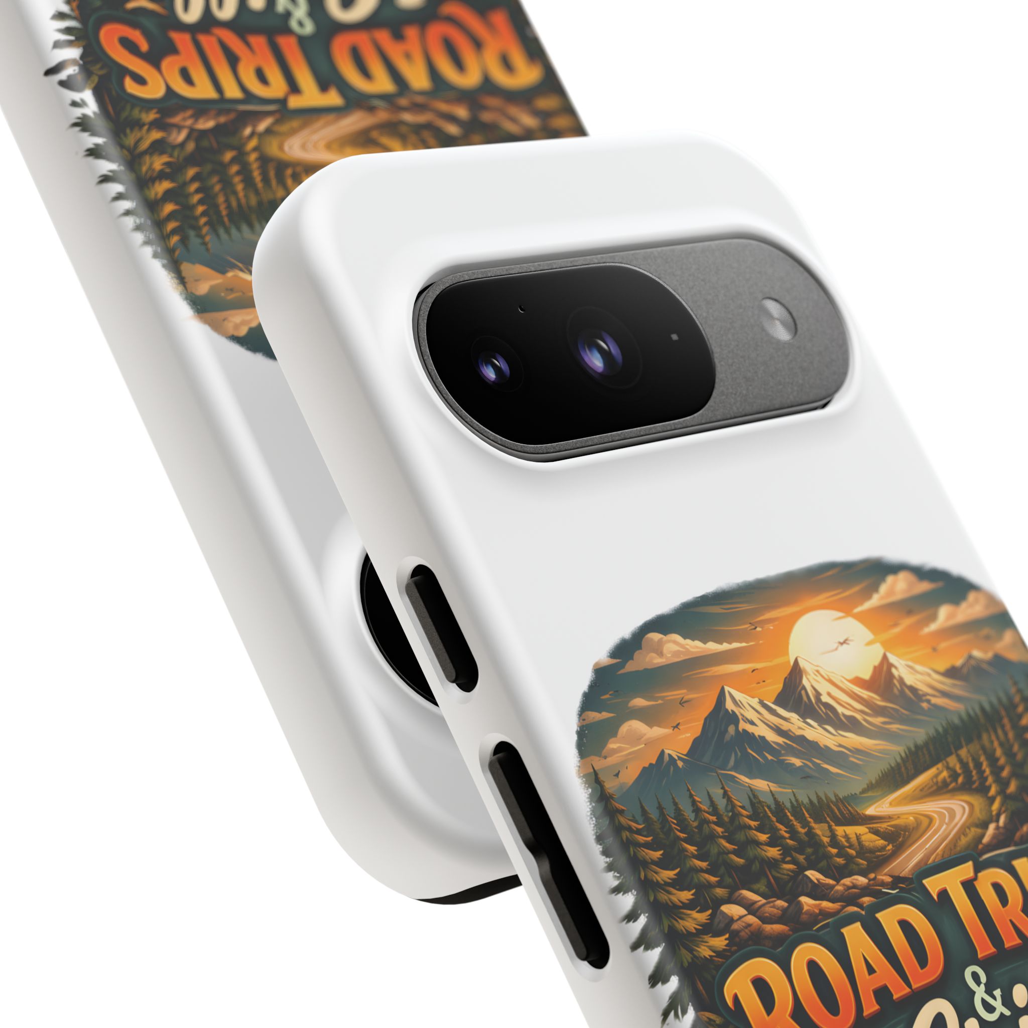 Phone Case — "Road Trips and Chill" (Design Scenic-Line)