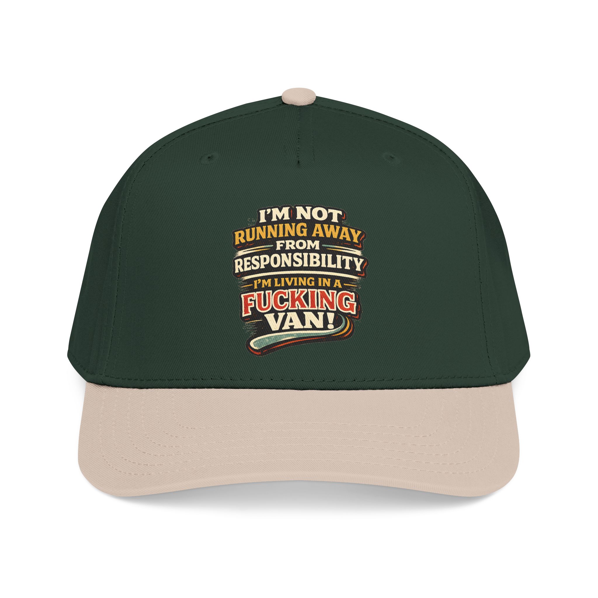 Baseball Cap - "I`m Not running Away" Design F**K-Line