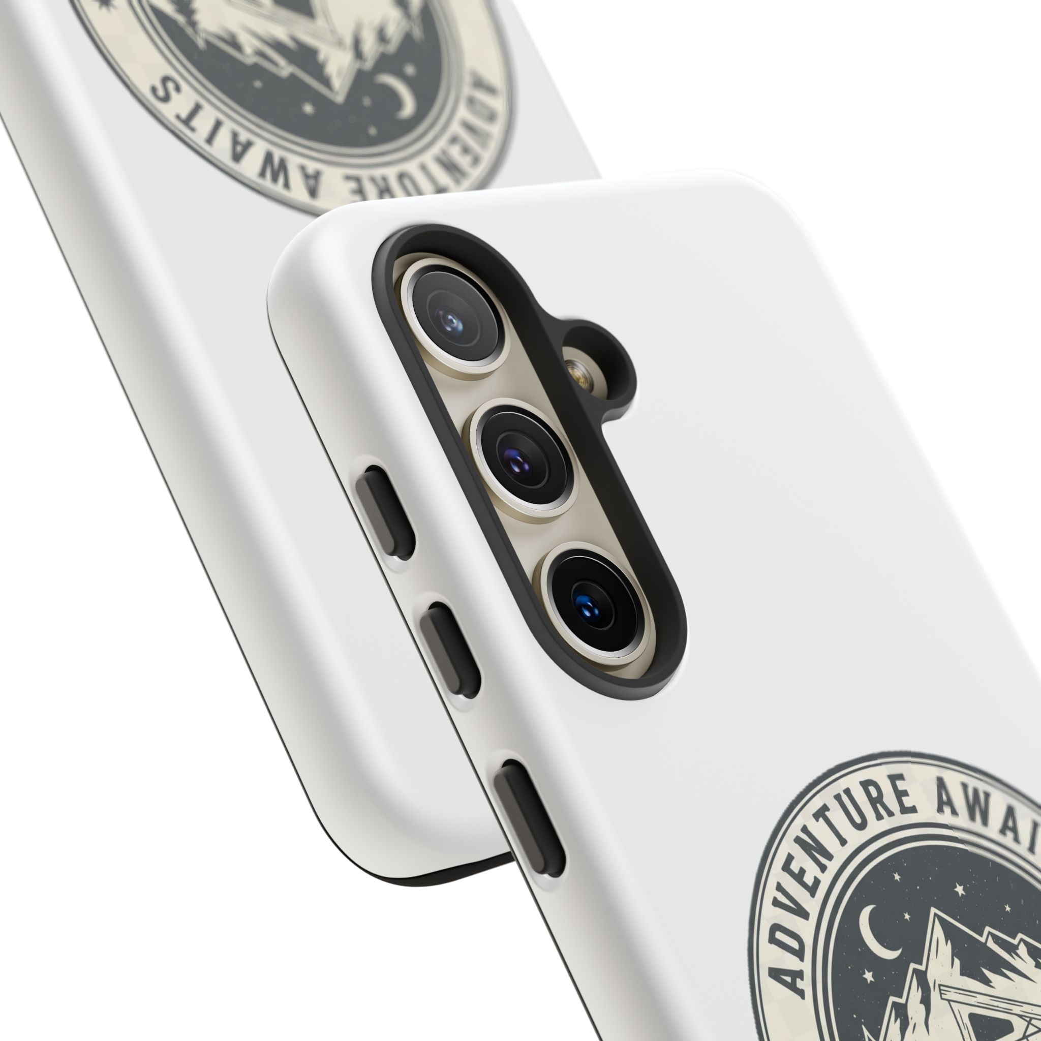Phone Case — "Adventure Awaits-Go Where You Feel Most Alive" Camper Van Design