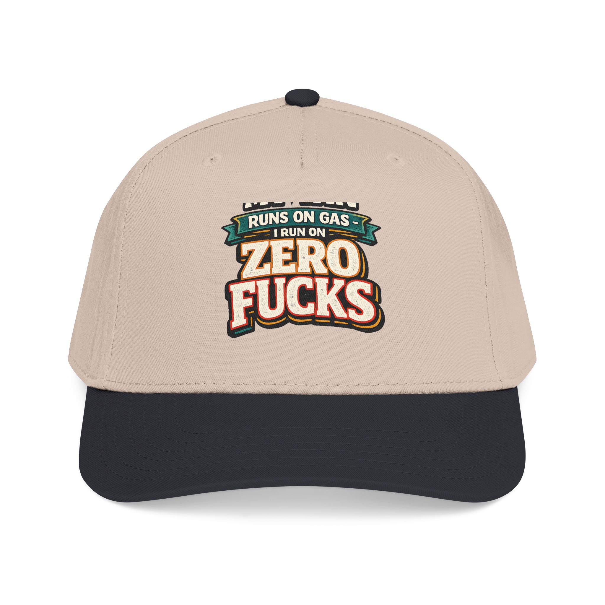 Baseball Cap - "My Van Runs On Gas" Design F**K-Line