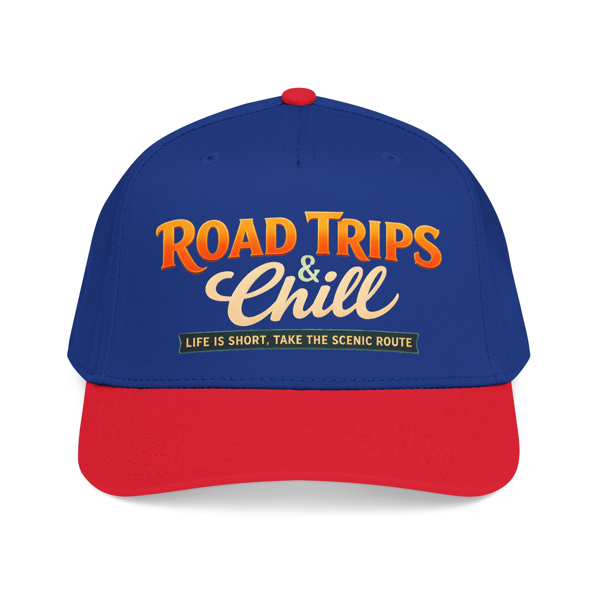 865103844501196122_2048-5.jpeg Baseball Cap - "Road Trips And Chill" Design Scenic-Line