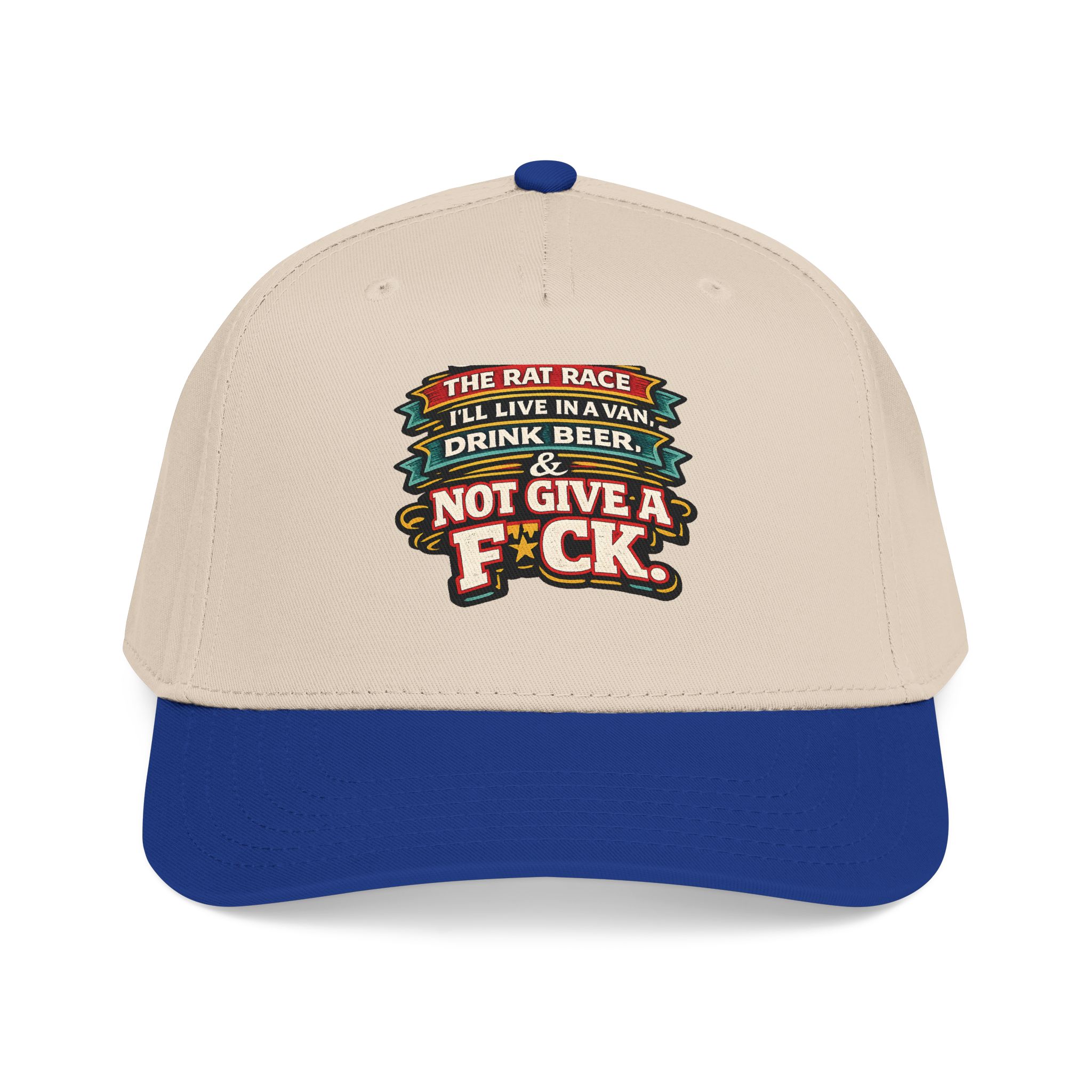 Baseball Cap - "Screw The Rat Race" Design F**K-Line