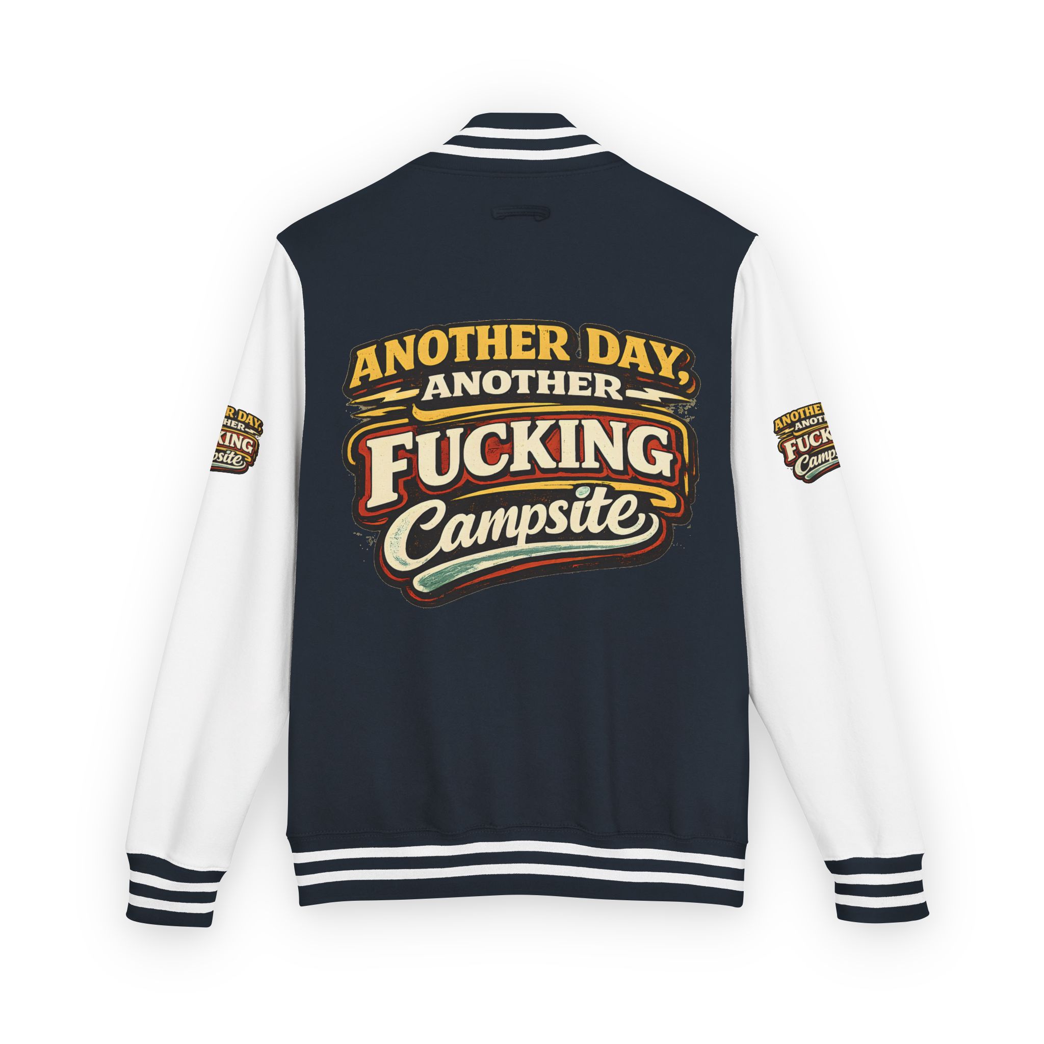 8667808848130844849_2048-1.jpeg Unisex Heavyweight Letterman Jacket — "Another Day" Design F**K-Line
