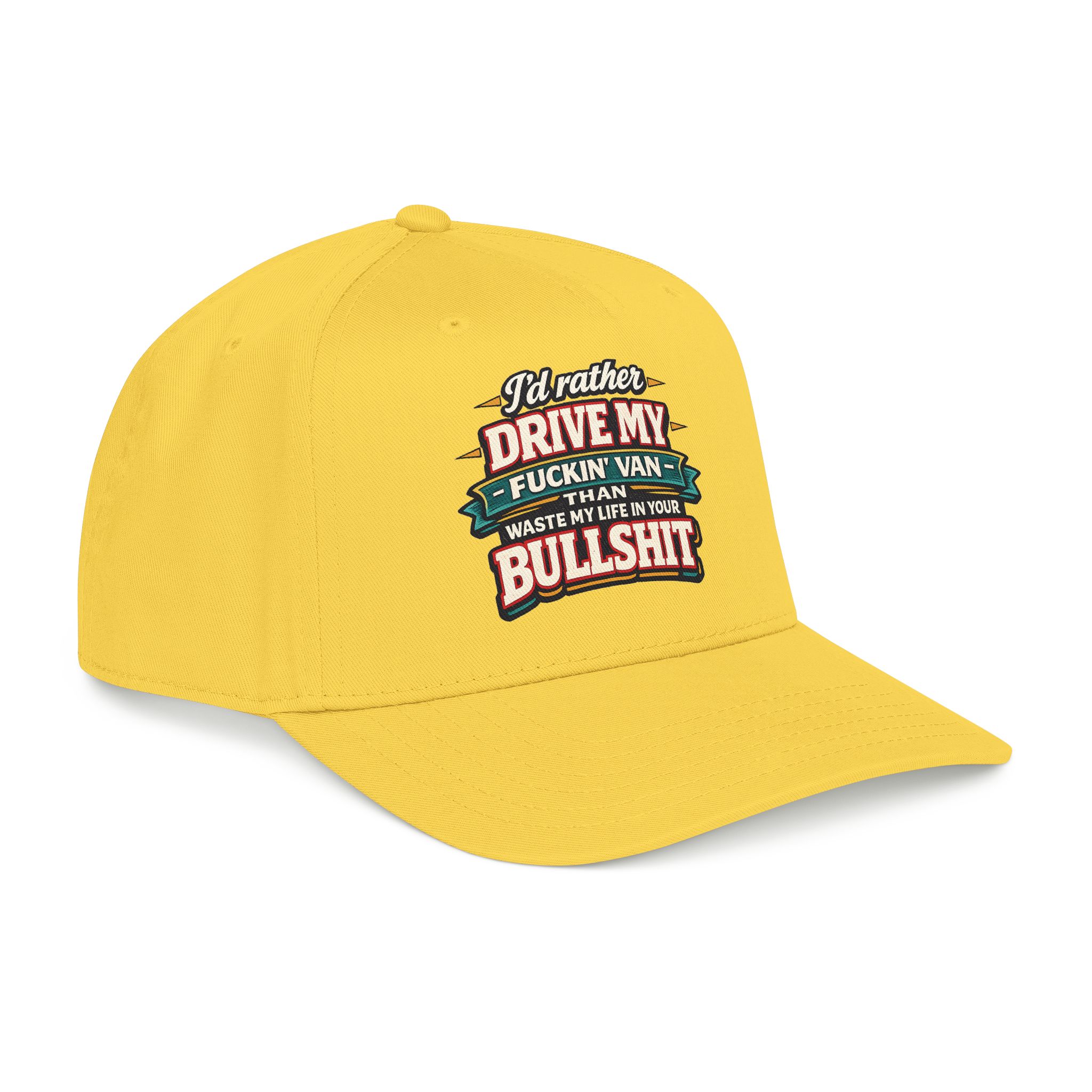 Baseball Cap - "I´d Rather Drive My Fucking Van" Design F**K-Line