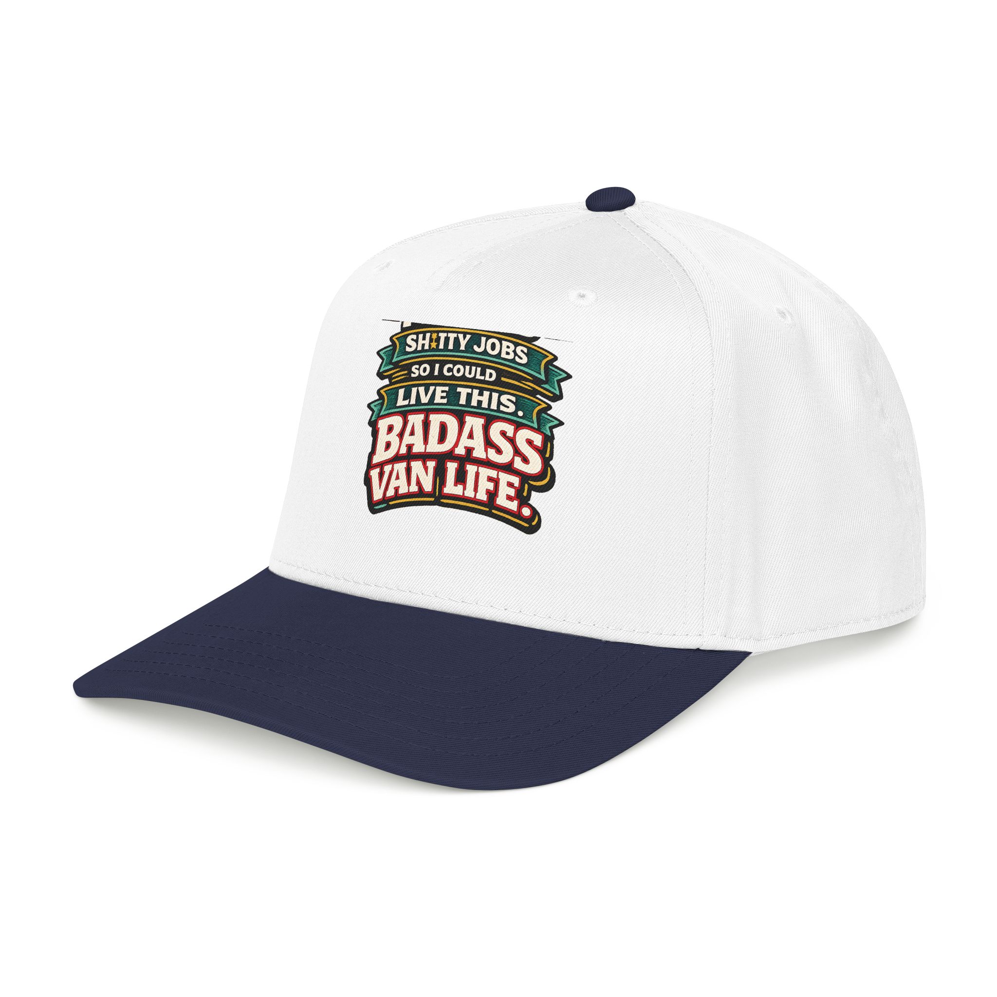 Baseball Cap - "I Worked Shitty Jobs" Design F**K-Line