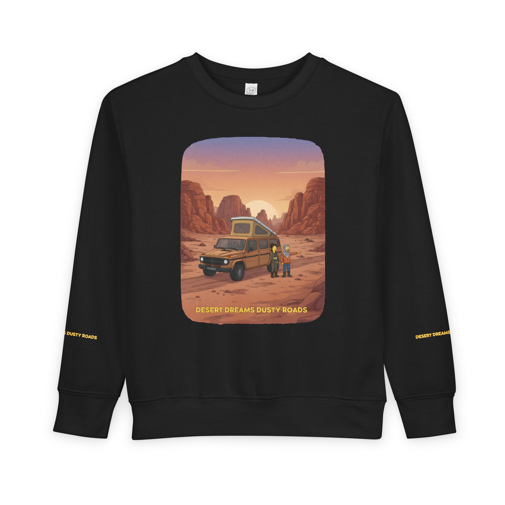 Toddler Sweatshirt - "Desert Dreams Dusty Roads" (Design Sitcom-Line)