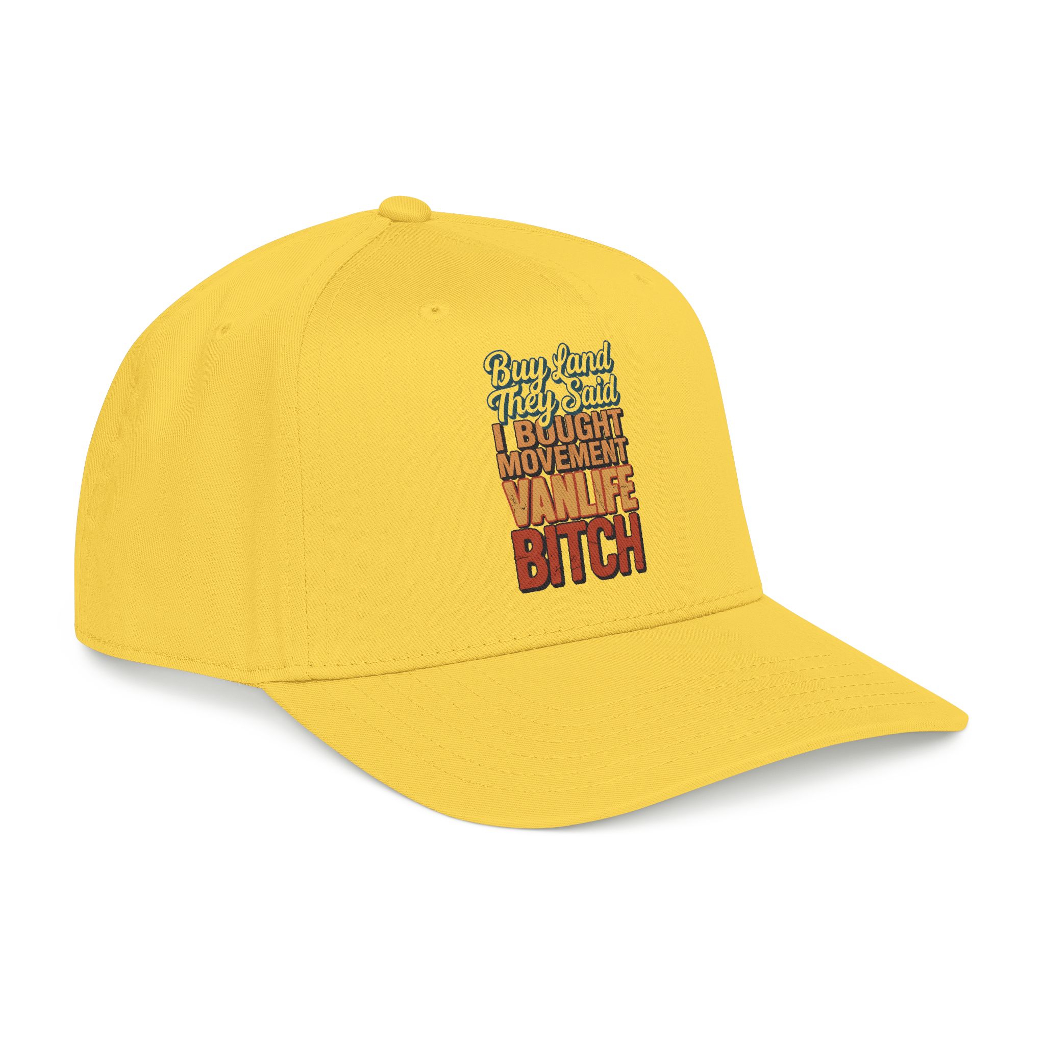Baseball Cap - "Buy Land They Said" Design F**K-Line