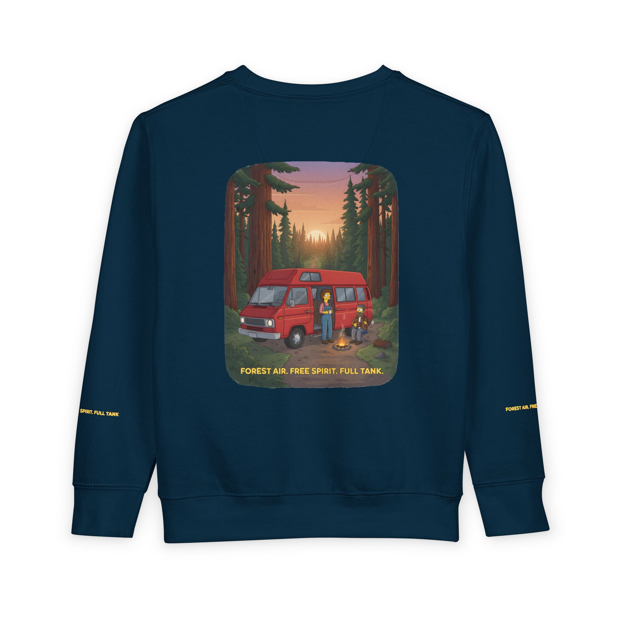 8744633563300155354_2048-1.jpeg Toddler Sweatshirt - "Forest Air Free Spirit Full Tank" (Design Sitcom-Line)