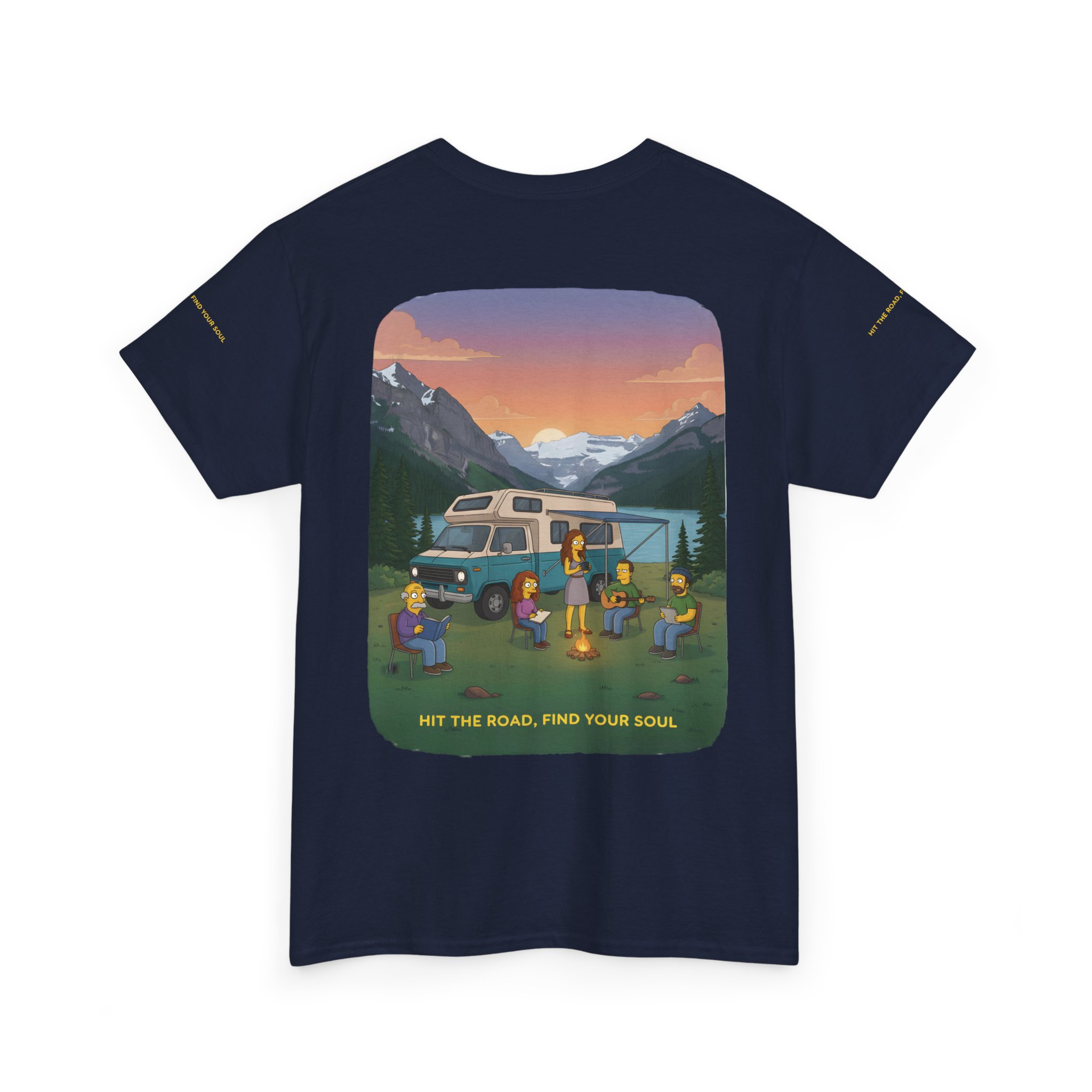 8746747764366724966_2048.jpeg Unisex Heavy Cotton Tee — "Hit The Road-Find Your Soul" Design Sitcom-Line