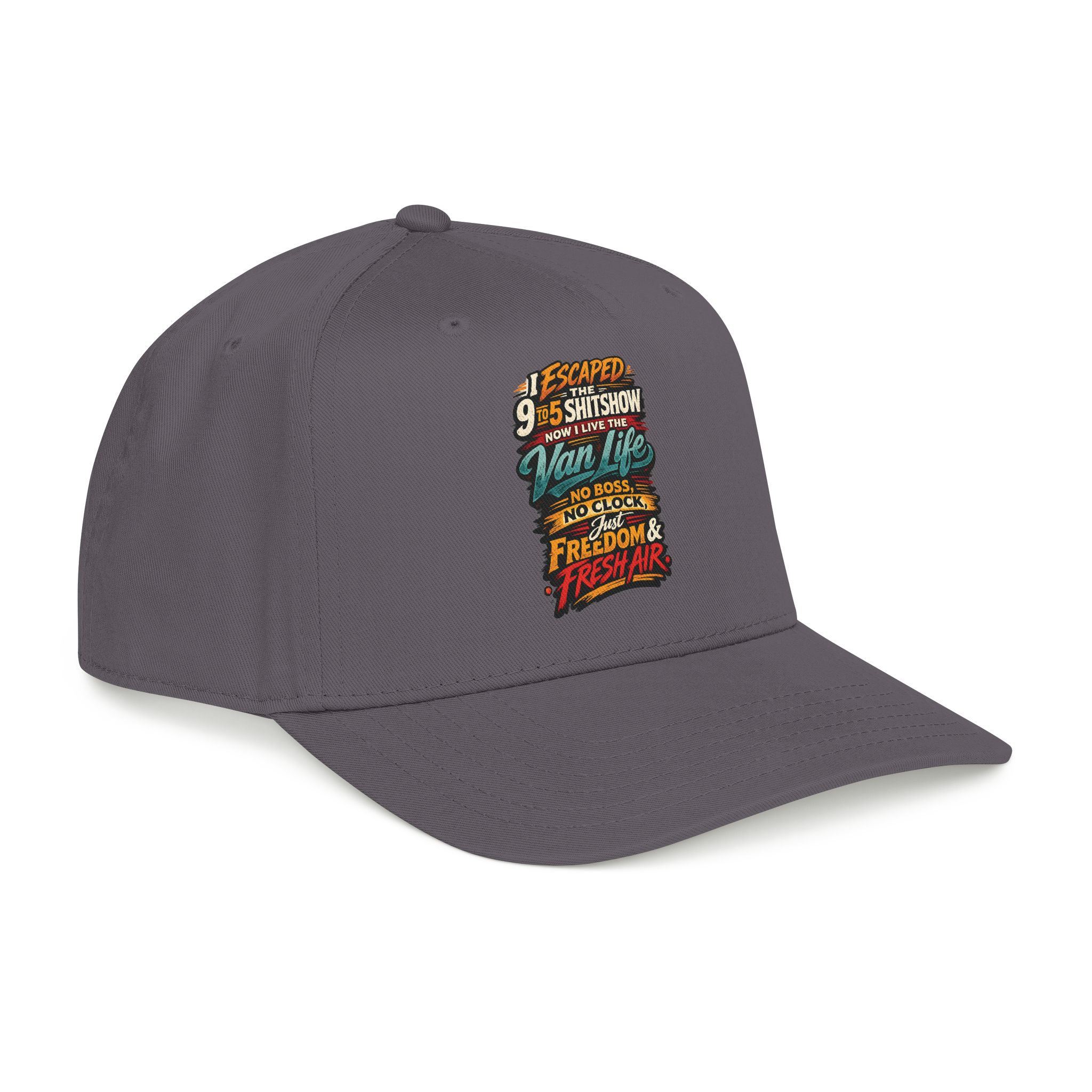 Baseball Cap - "I Escaped The 9 To 5" Design F**K-Line