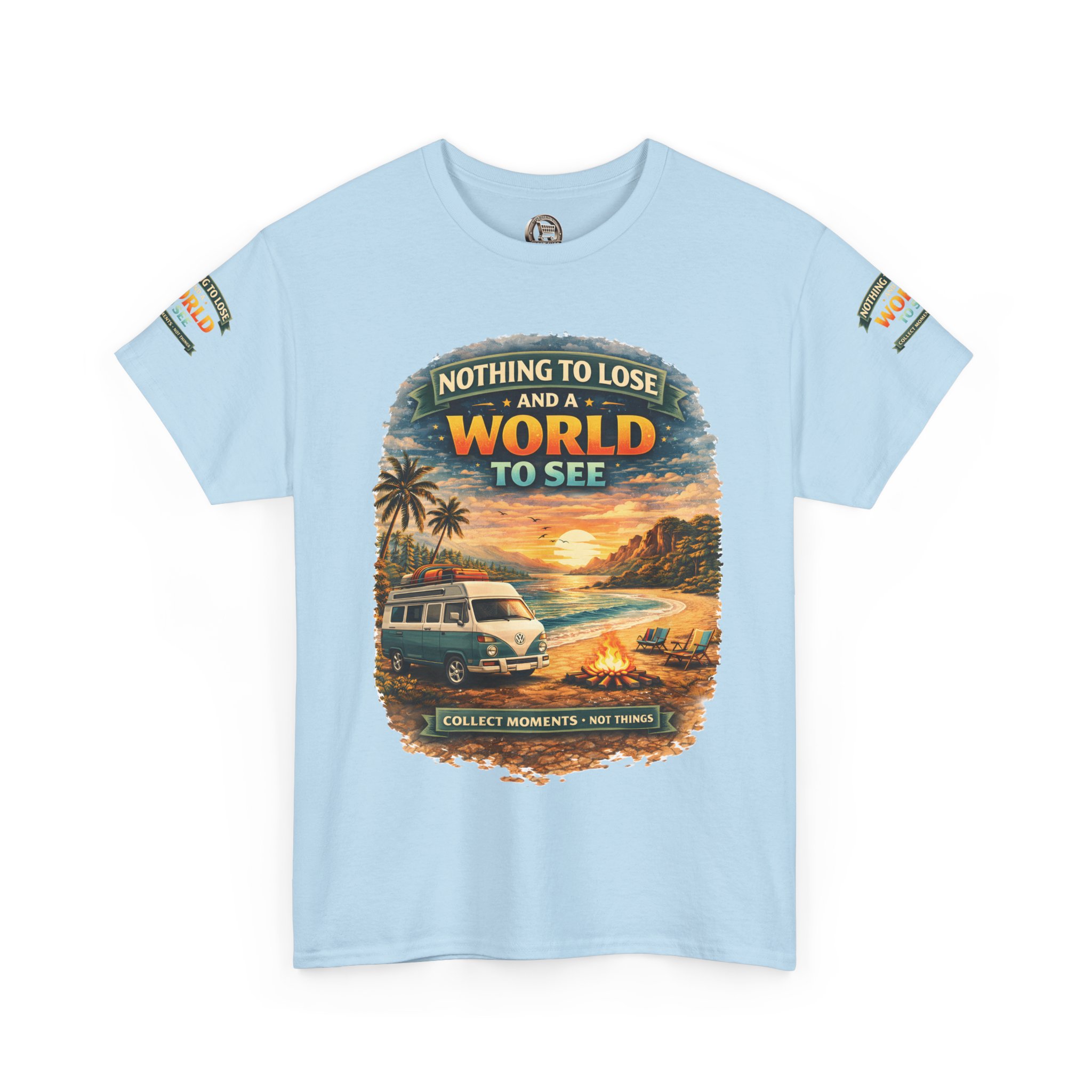 8760718108059177686_2048.jpeg Unisex Heavy Cotton Tee — "Nothing To Lose " Design Scenic-Line
