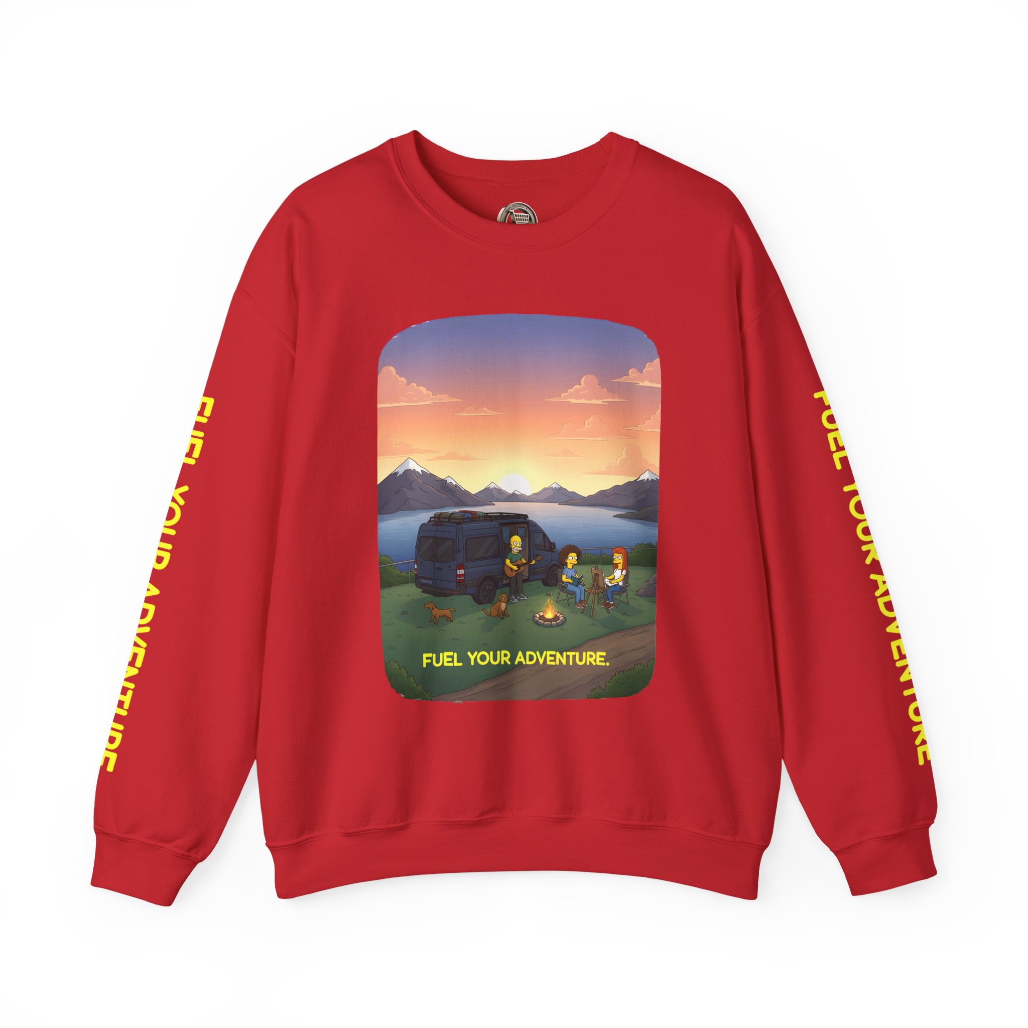 8775845339205276292_2048.jpeg Unisex Heavy Blend™ Crewneck Sweatshirt — "Fuel Your Adventure" Design Sitcom-Line