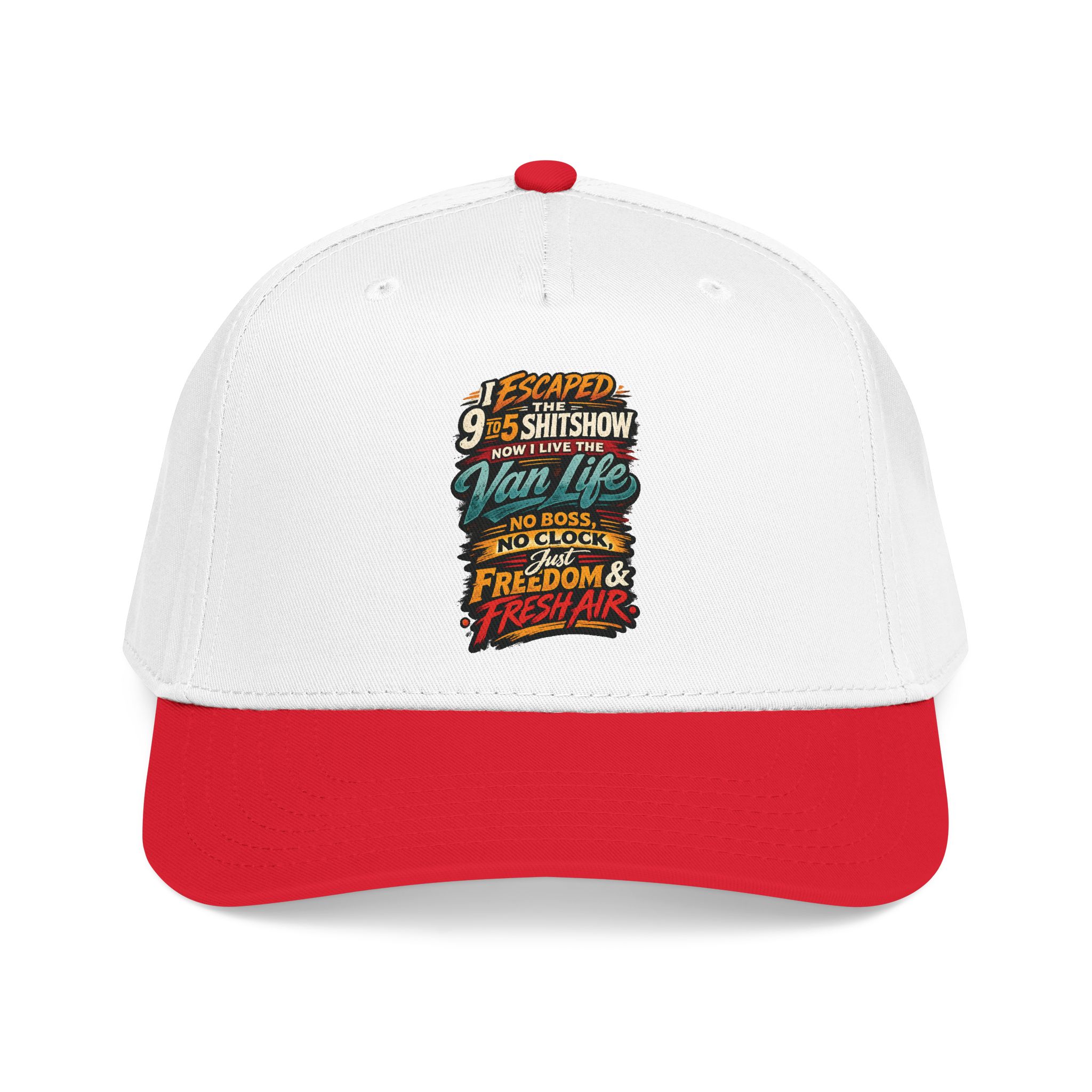 Baseball Cap - "I Escaped The 9 To 5" Design F**K-Line