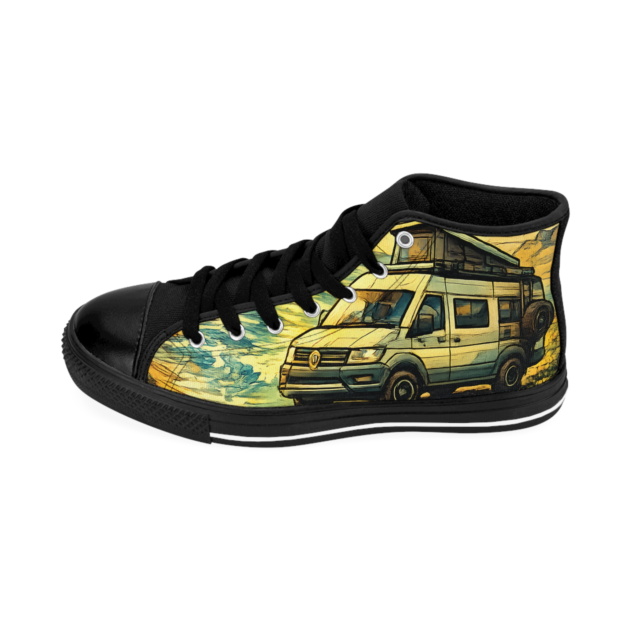 8790126701694741403_2048.jpeg Women's Classic Sneakers – VW Camper Print (Cubic-Line)