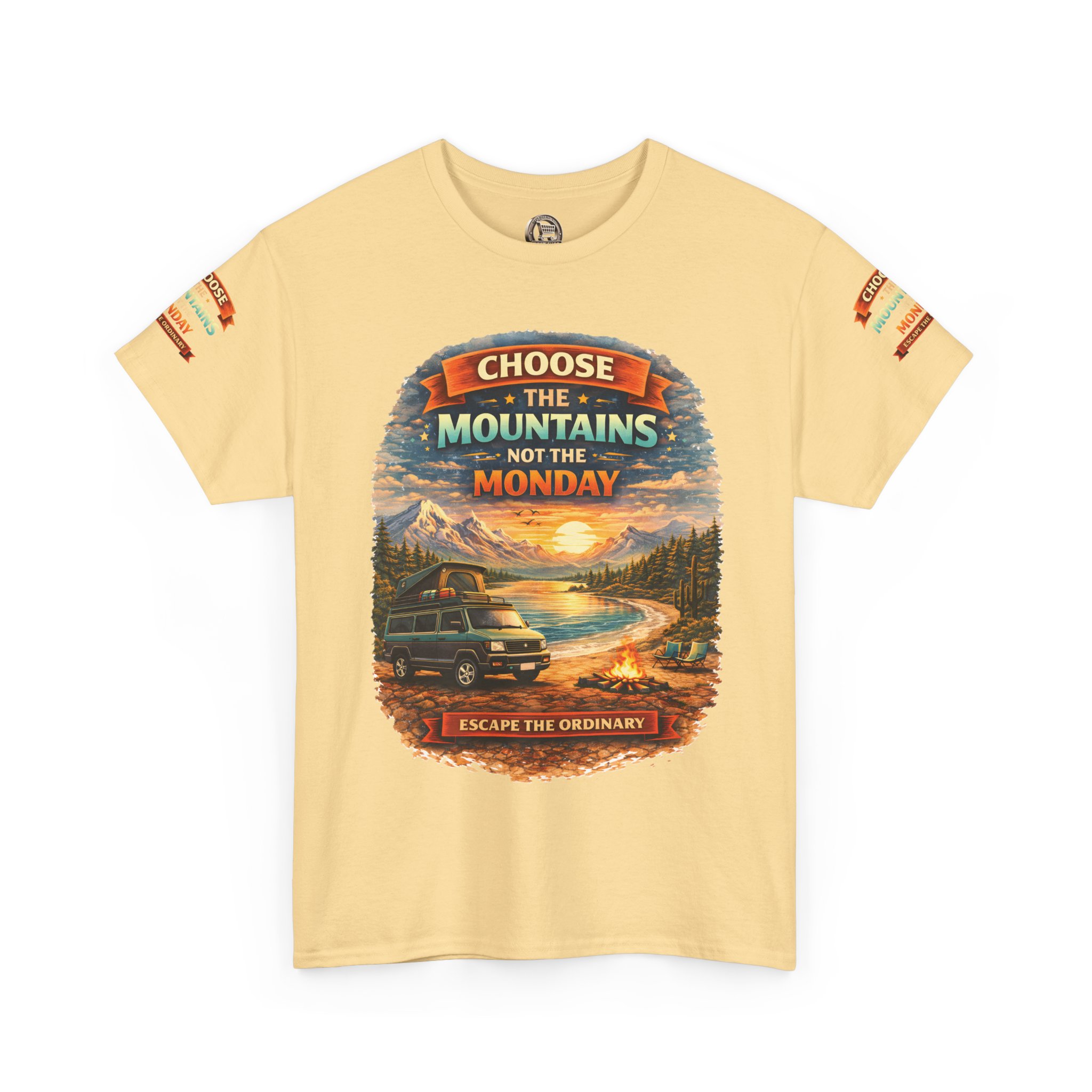 8800256736787196134_2048.jpeg Unisex Heavy Cotton Tee — "Choose The Mountens" Design Scenic-Line
