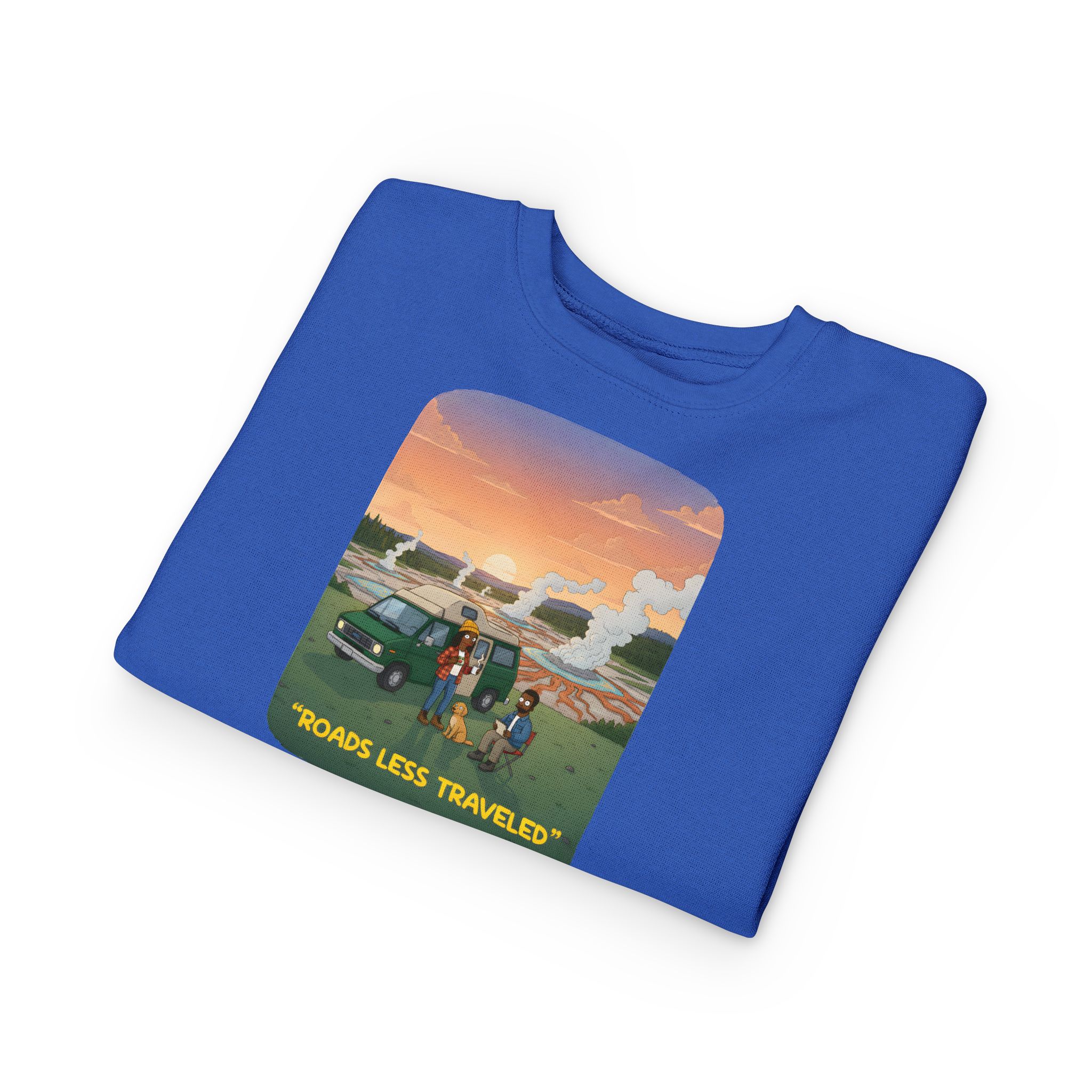 Toddler Sweatshirt - "Roads Less Traveled" (Design Sitcom-Line)