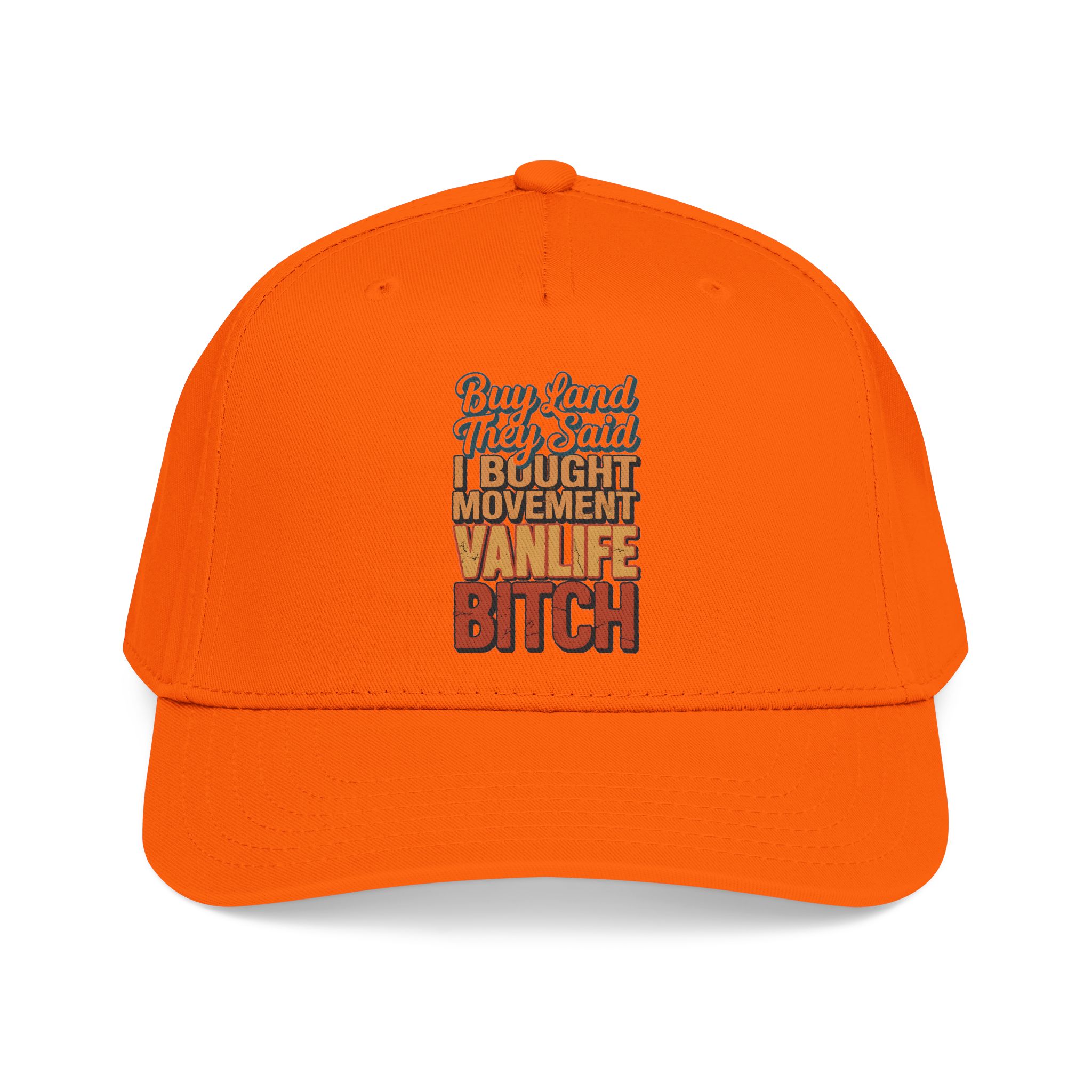 Baseball Cap - "Buy Land They Said" Design F**K-Line