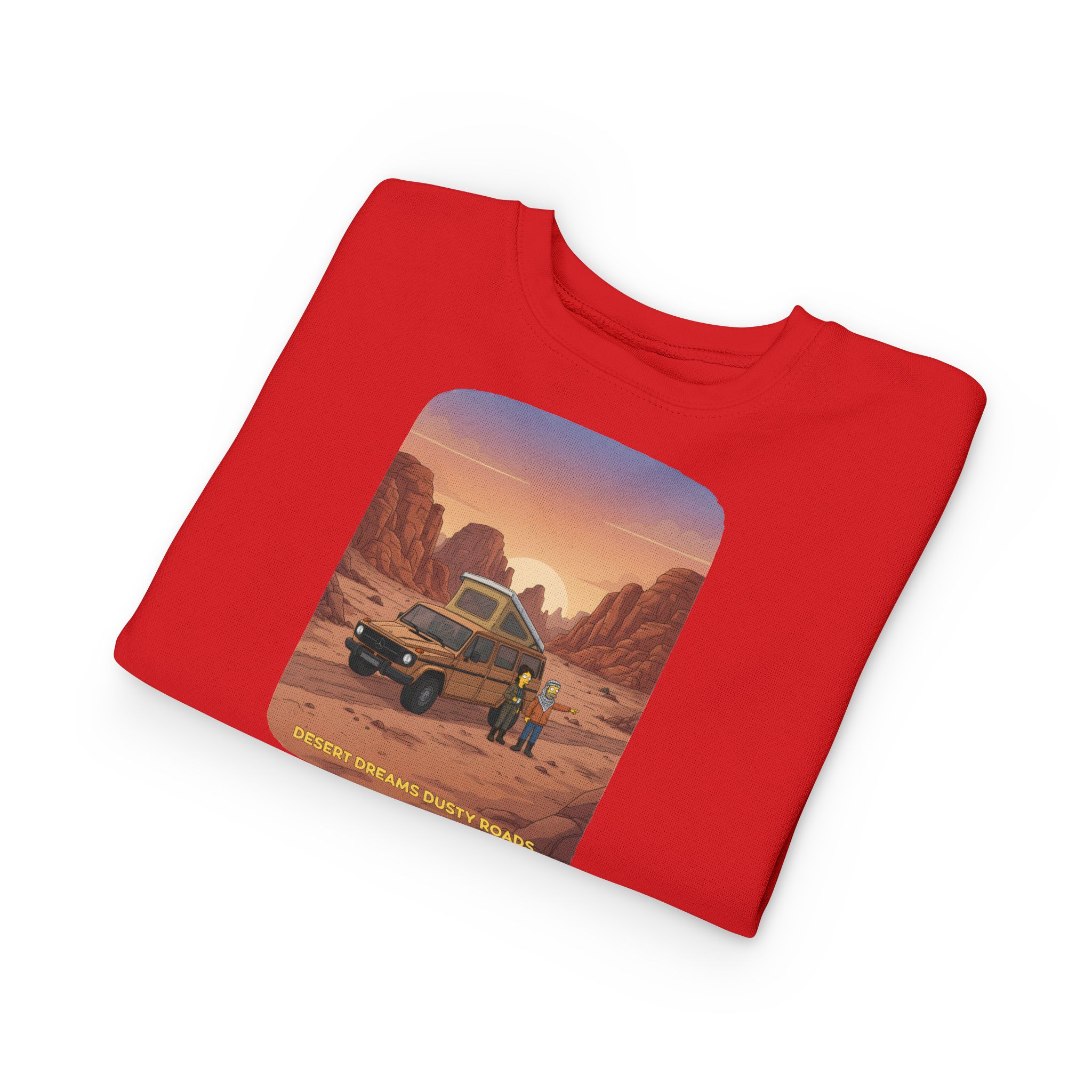 Toddler Sweatshirt - "Desert Dreams Dusty Roads" (Design Sitcom-Line)