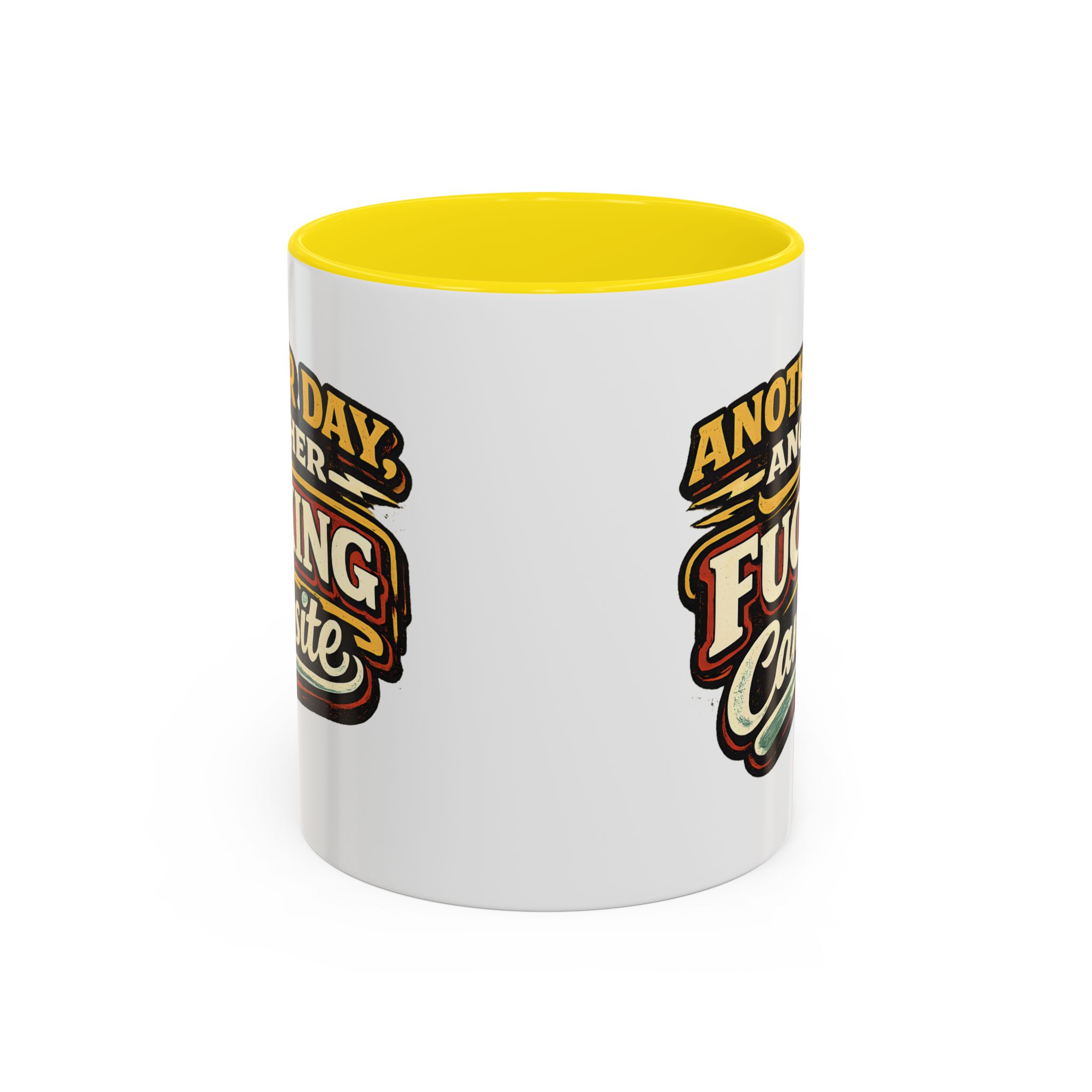 8864388269451294198_2048.jpeg Accent Coffee Mug (11, 15oz) — "Another Day" Design F**K-Line