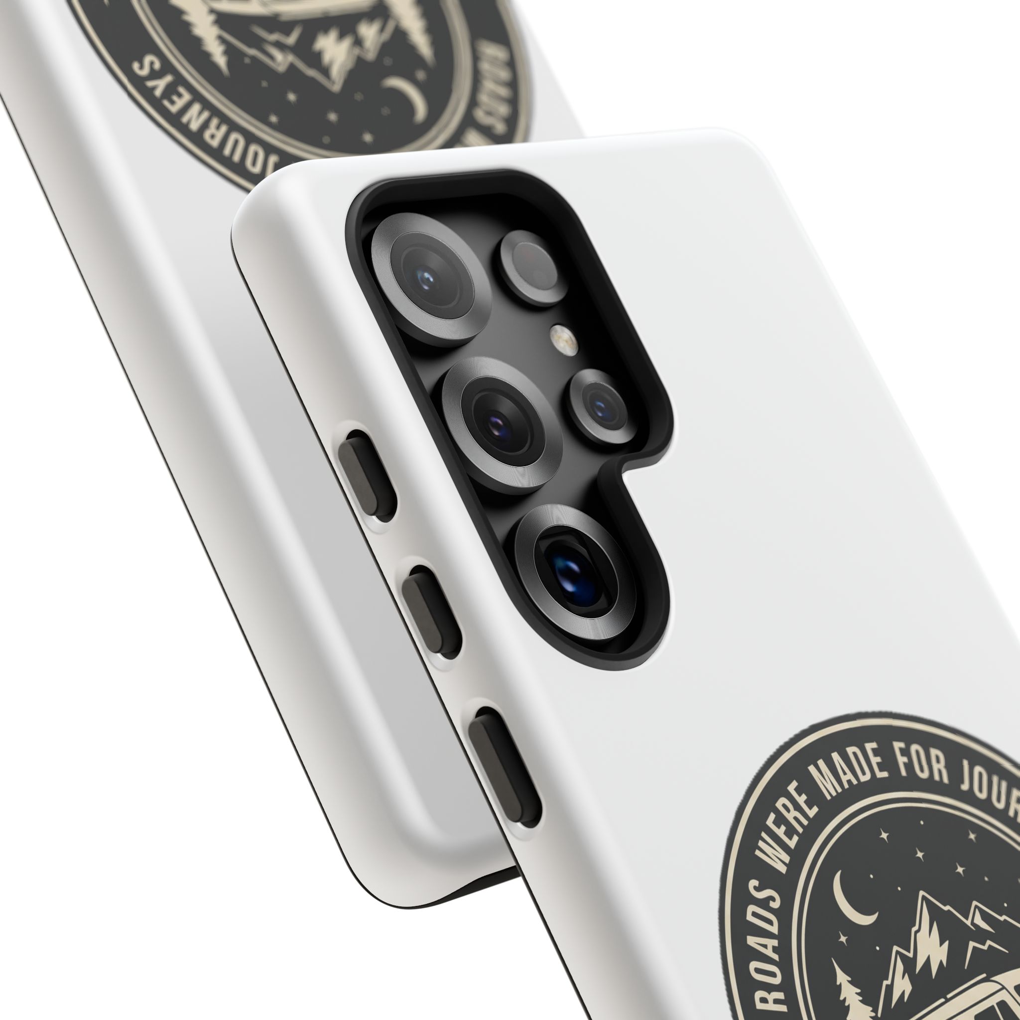 Phone Case — "ROAD WHERE MADE FOR JOURNEYS-NOT DESTINATIONS" Camper Van Design