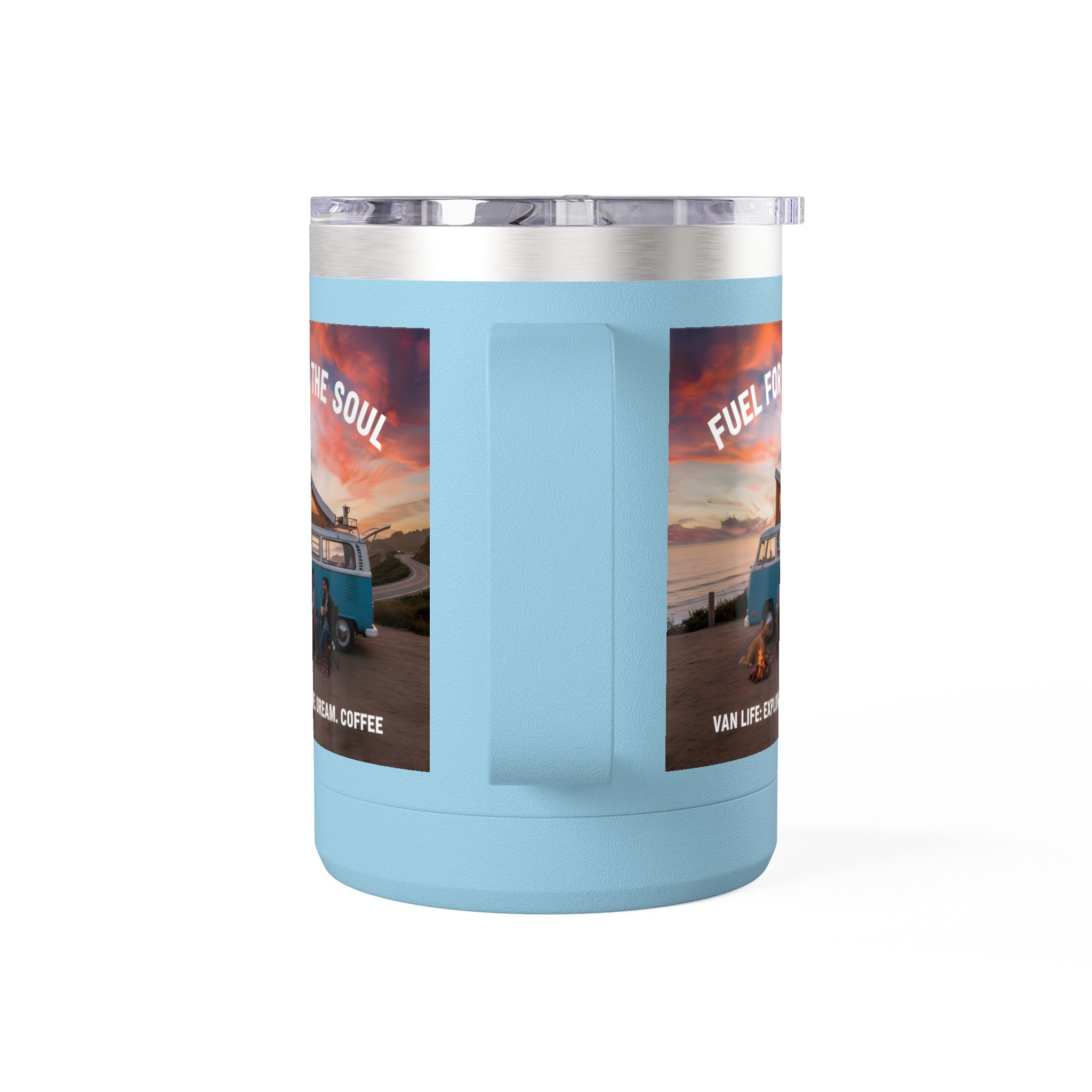 Coffee Mug Tumbler, 15oz — "Fuel for the Soul"